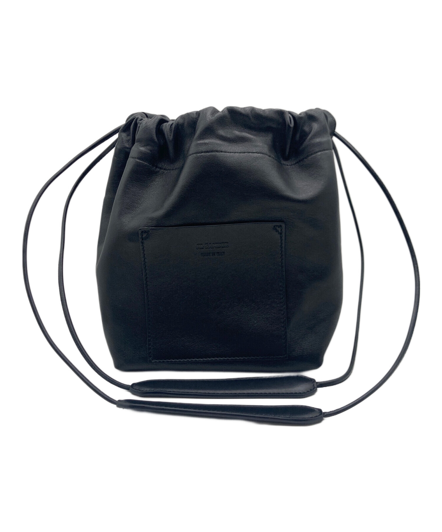 ジルサンダー　巾着バッグ　中古 中古・古着通販】JIL SANDER (ジルサンダー) ドローストリングバッグ