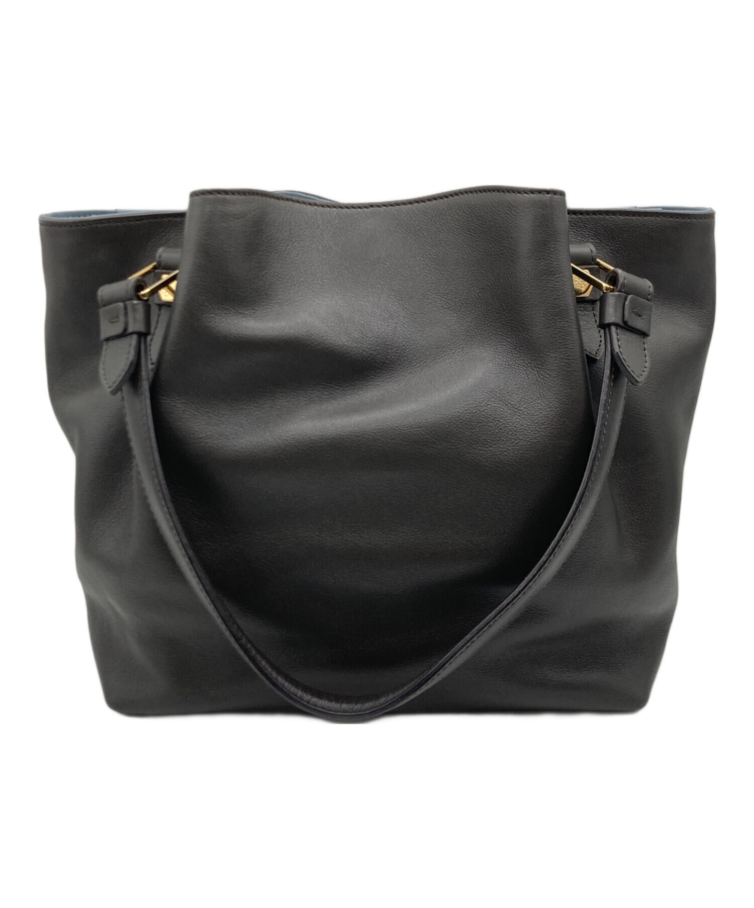 中古・古着通販】TOD'S (トッズ) TOD'S フラワーハンドバッグ ブラック