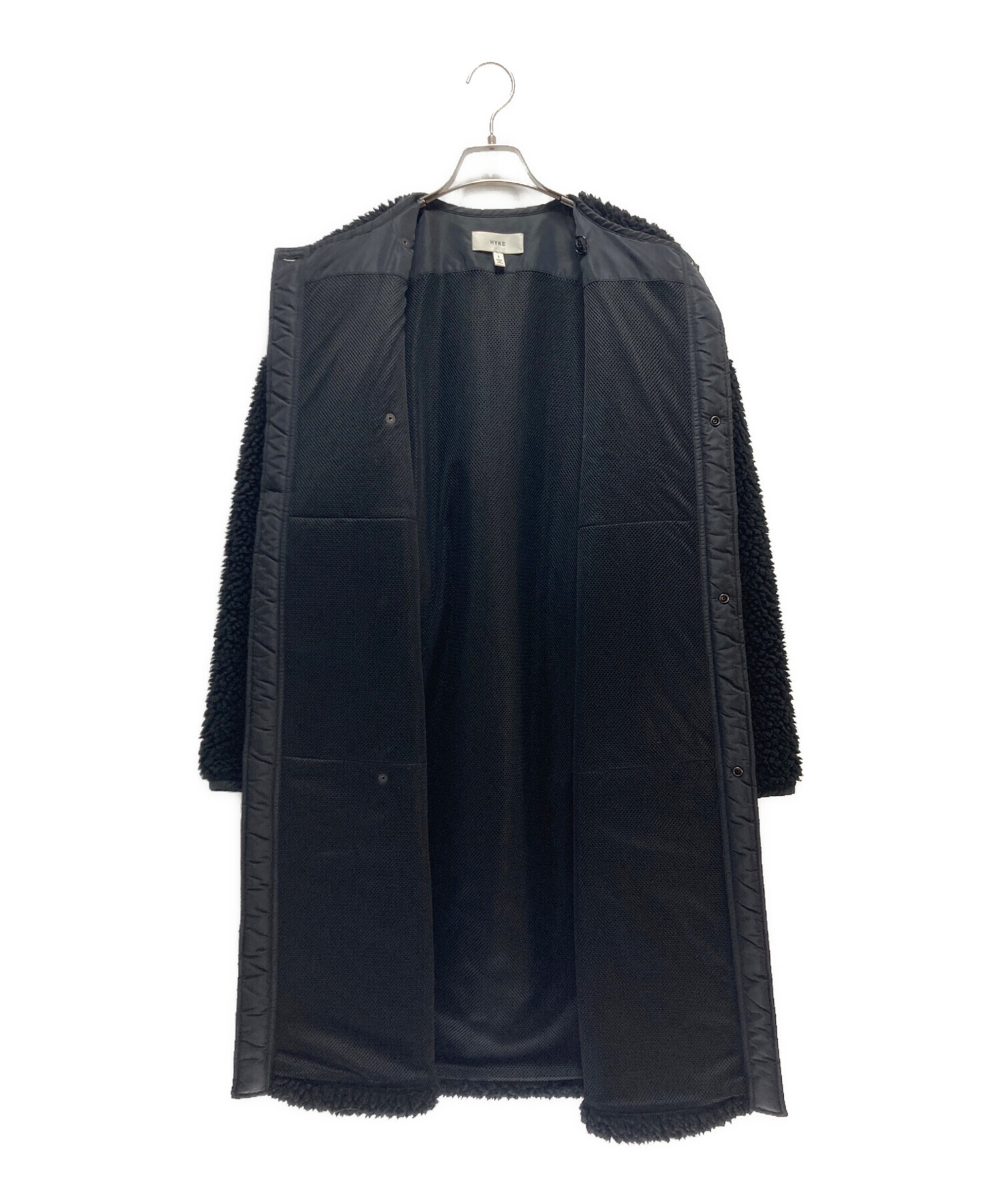 中古・古着通販】HYKE (ハイク) HYKE（ハイク）FAUX SHEARLING COAT 