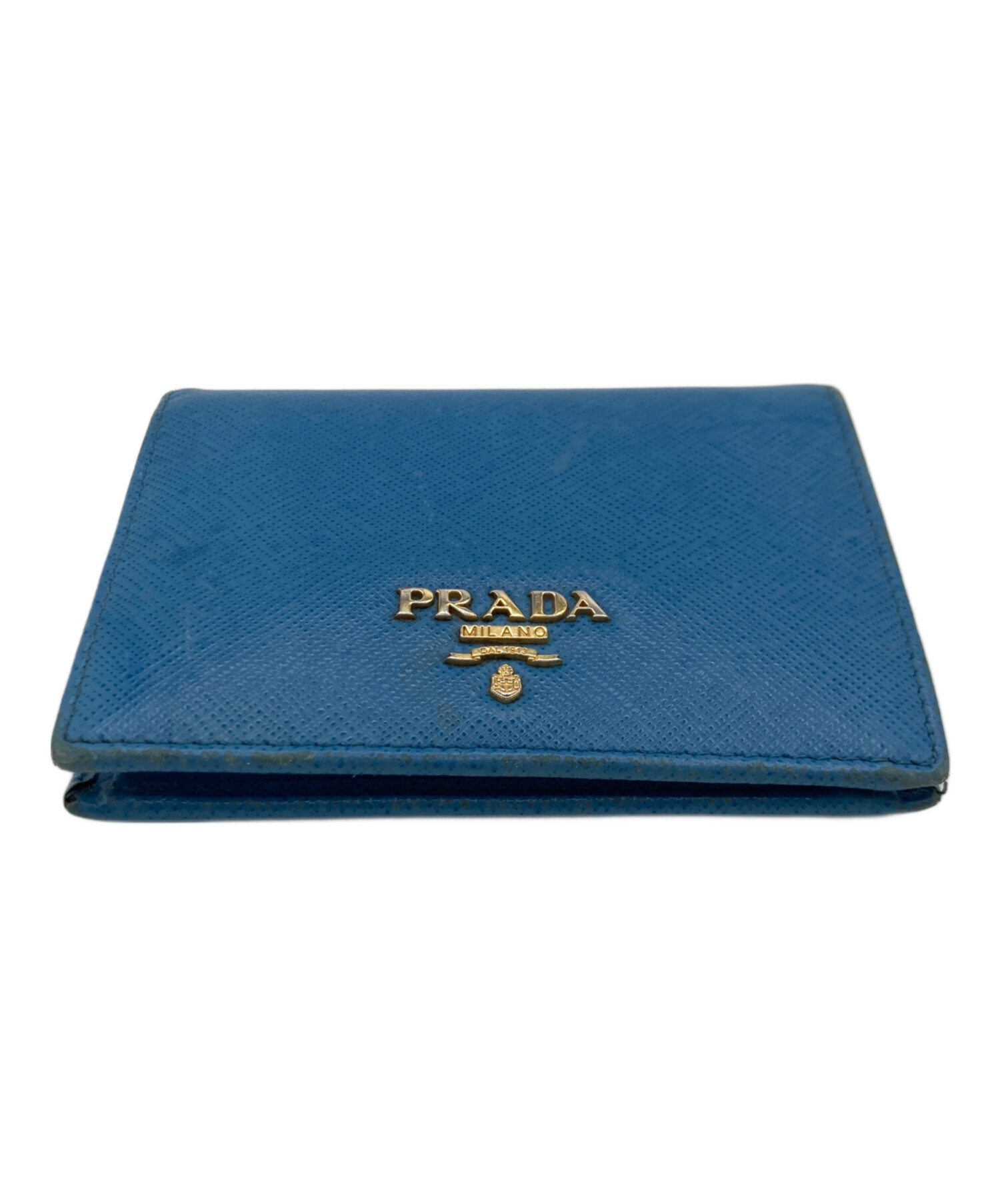 中古・古着通販】PRADA (プラダ) PRADA サフィアーノ 2つ折り財布 