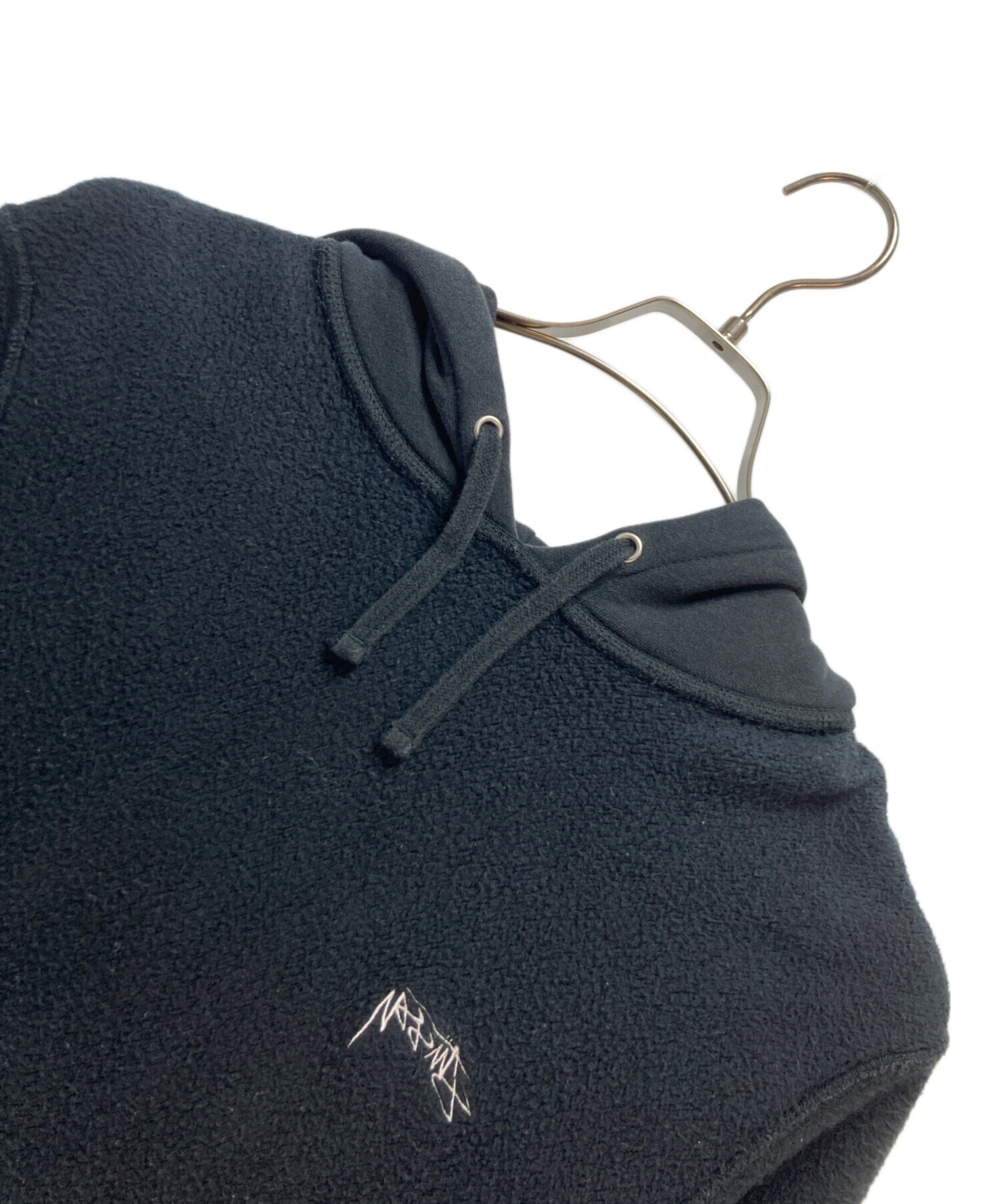 中古・古着通販】stussy (ステューシー) フリースパーカー ブラック 