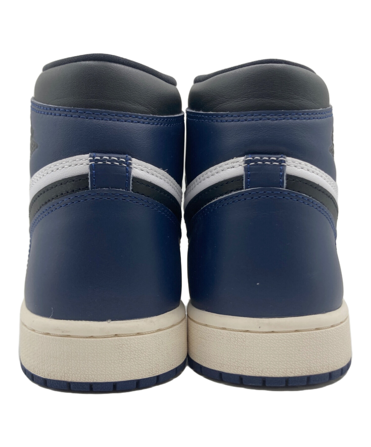 中古・古着通販】NIKE (ナイキ) AIR JORDAN 1 RETRO HIGH OG ネイビー 