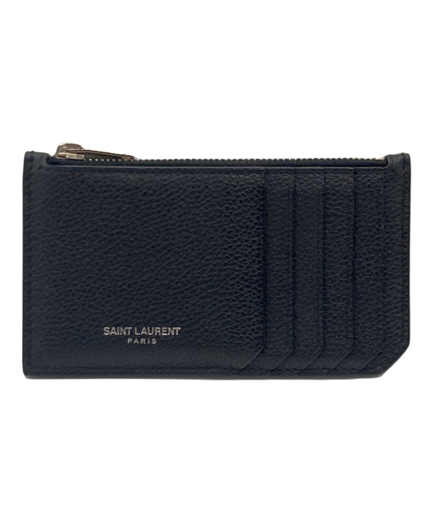 【未使用品】ポロ　サンローラン　Lジップ　ビルフォールドケース　財布 未使用品】ポロ サンローラン Lジップ ビルフォールドコインケース 財布