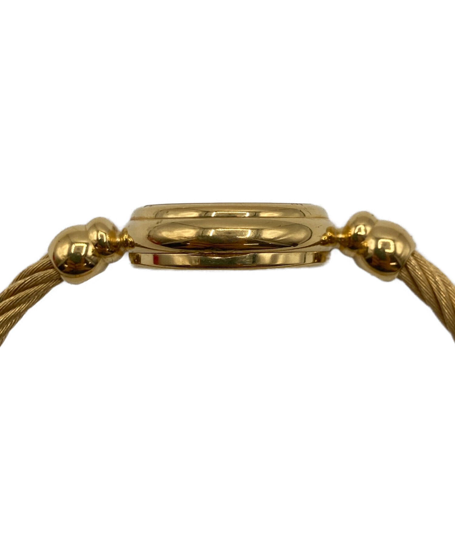 中古・古着通販】GUCCI (グッチ) GUCCI バングルウォッチ ブラック