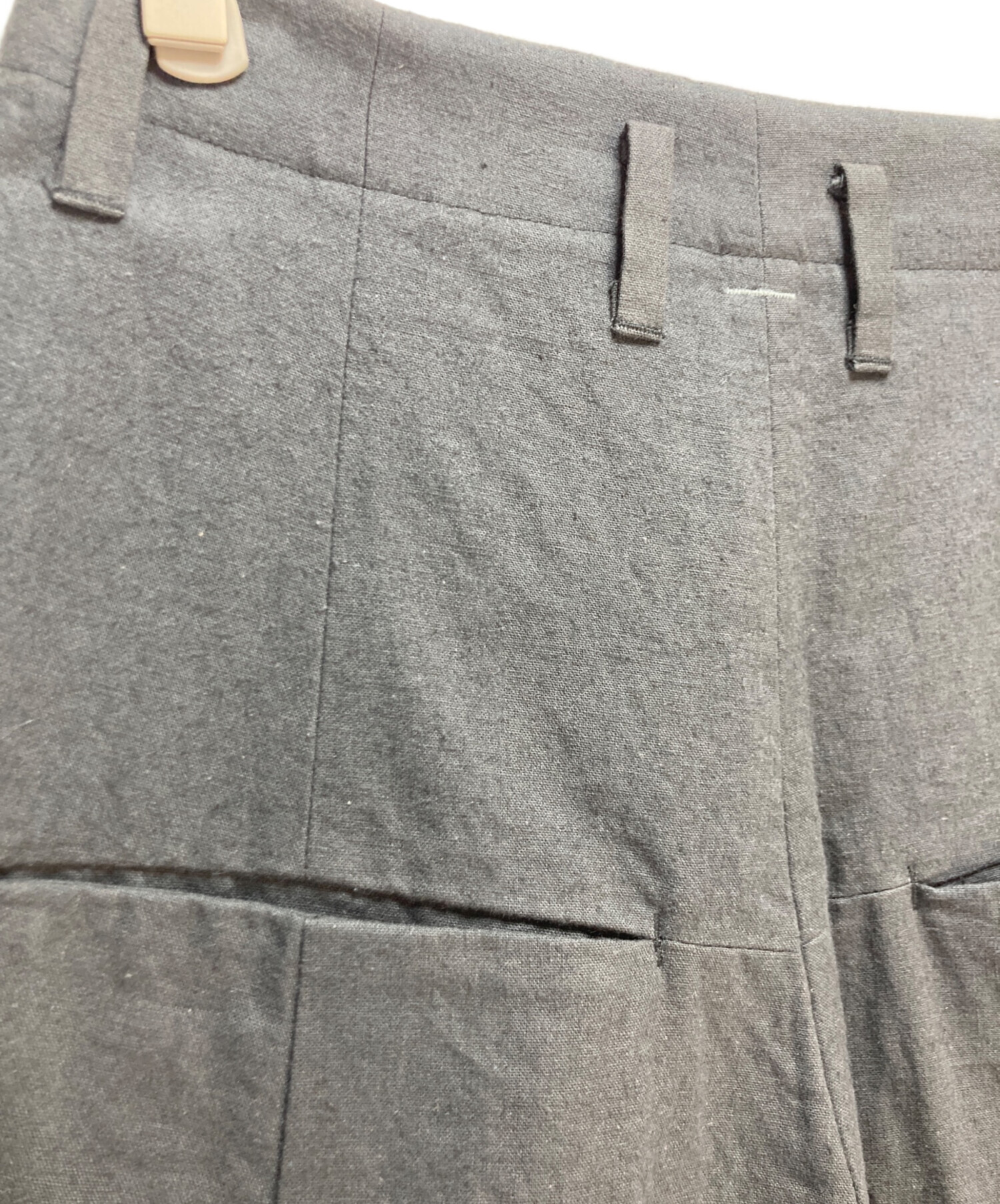 中古・古着通販】SHINYA KOZUKA (シンヤコズカ) バギーパンツ ブラック