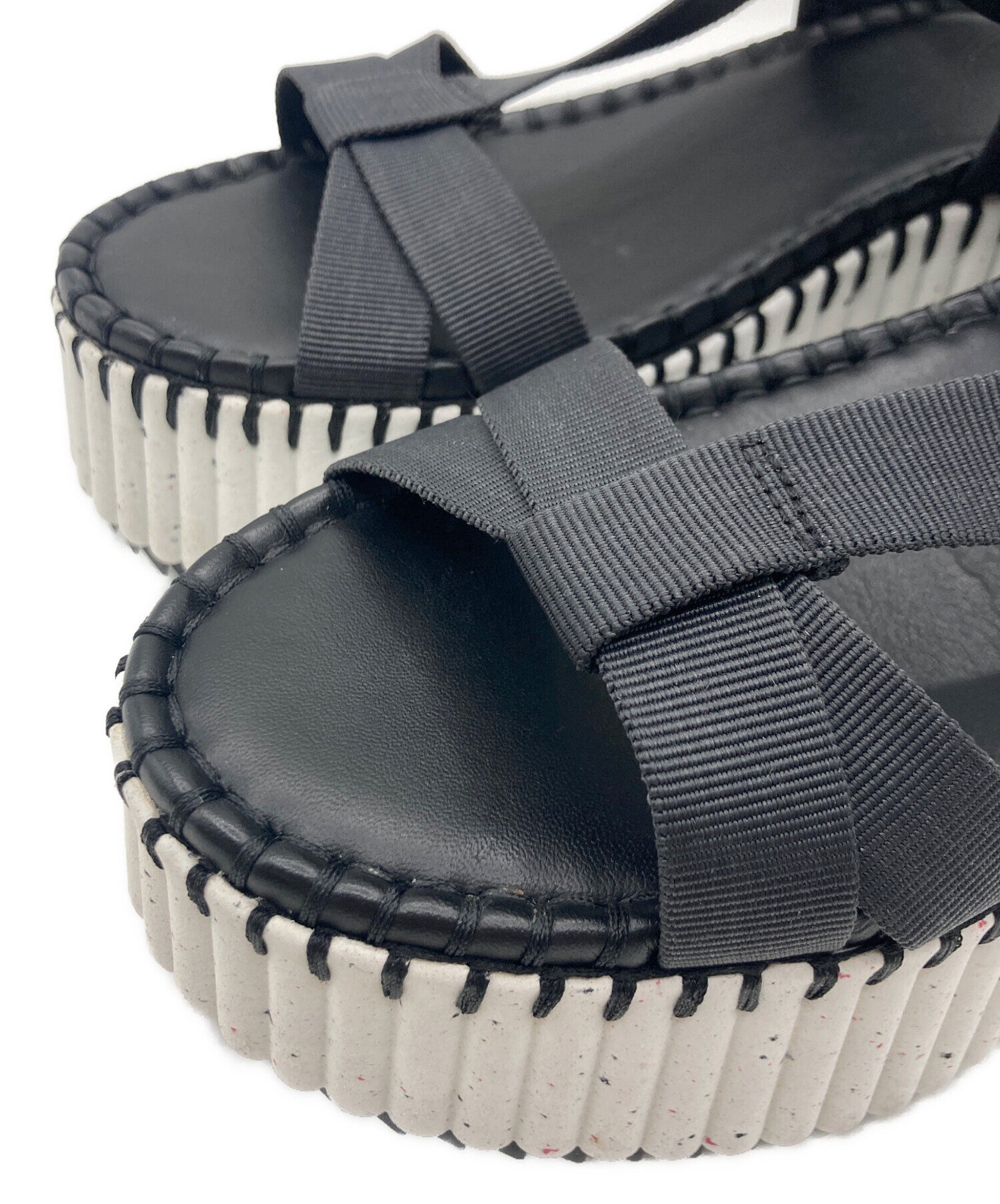 中古・古着通販】Chloe (クロエ) Chloe Nama ウェッジサンダル