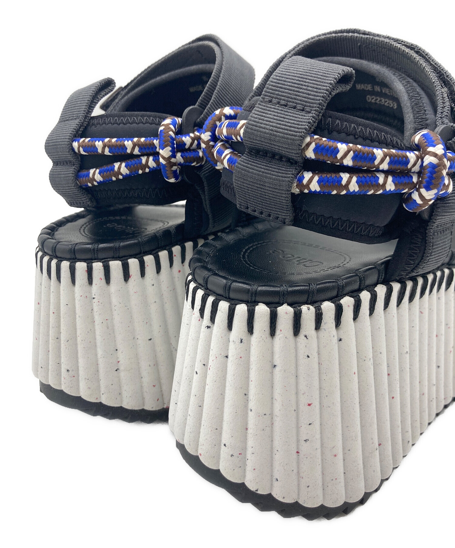 中古・古着通販】Chloe (クロエ) Chloe Nama ウェッジサンダル