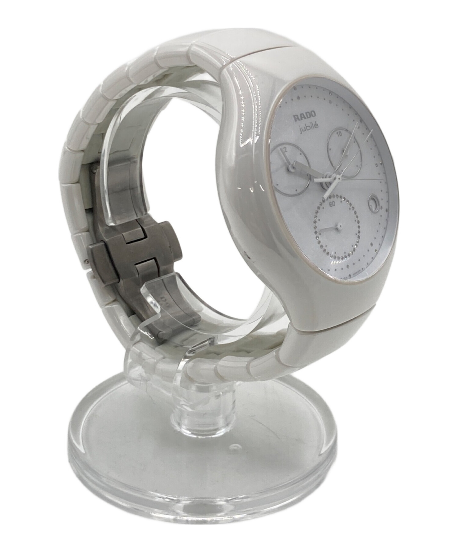 中古・古着通販】RADO (ラドー) ダイヤスター クロノグラフ ホワイト