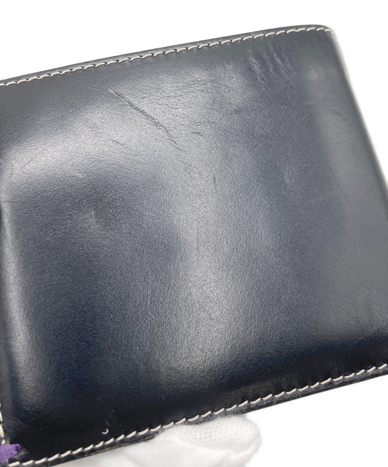 中古・古着通販】Paul Smith (ポールスミス) 2つ折り財布 ブラック