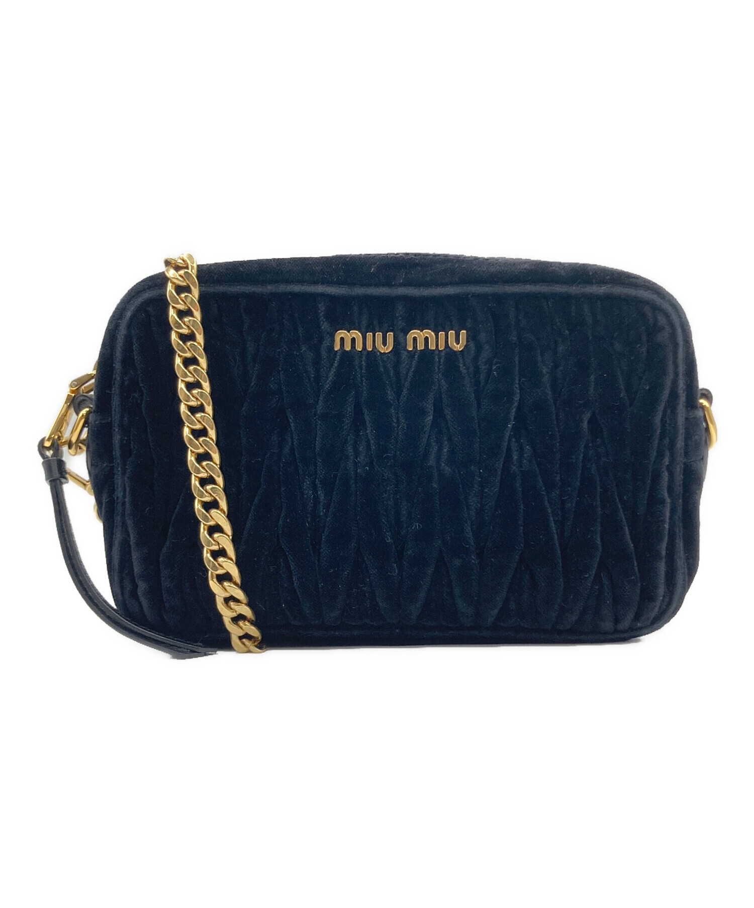 VIVI掲載【MiuMiu】ベルベット トップ VIVI掲載【MiuMiu】ベルベット トップ 【公式通販】