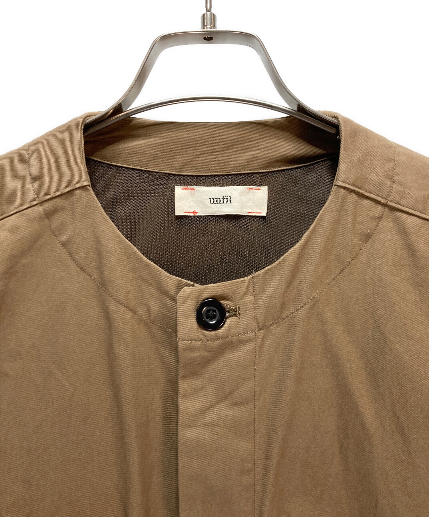 中古・古着通販】UNFIL (アンフィル) gyptian cotton-twill fishing