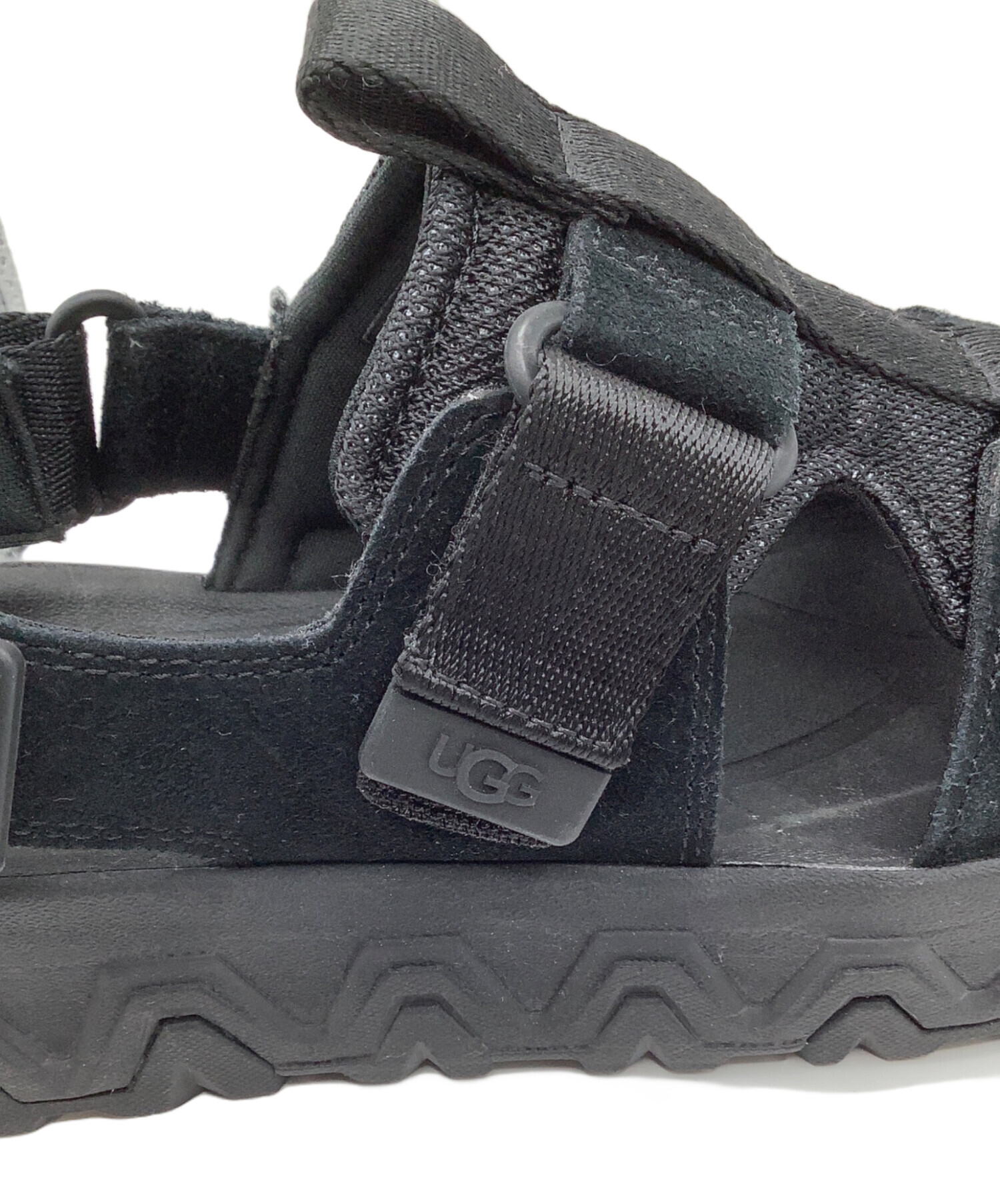 中古・古着通販】UGG (アグ) サンダル ブラック サイズ:24｜ブランド