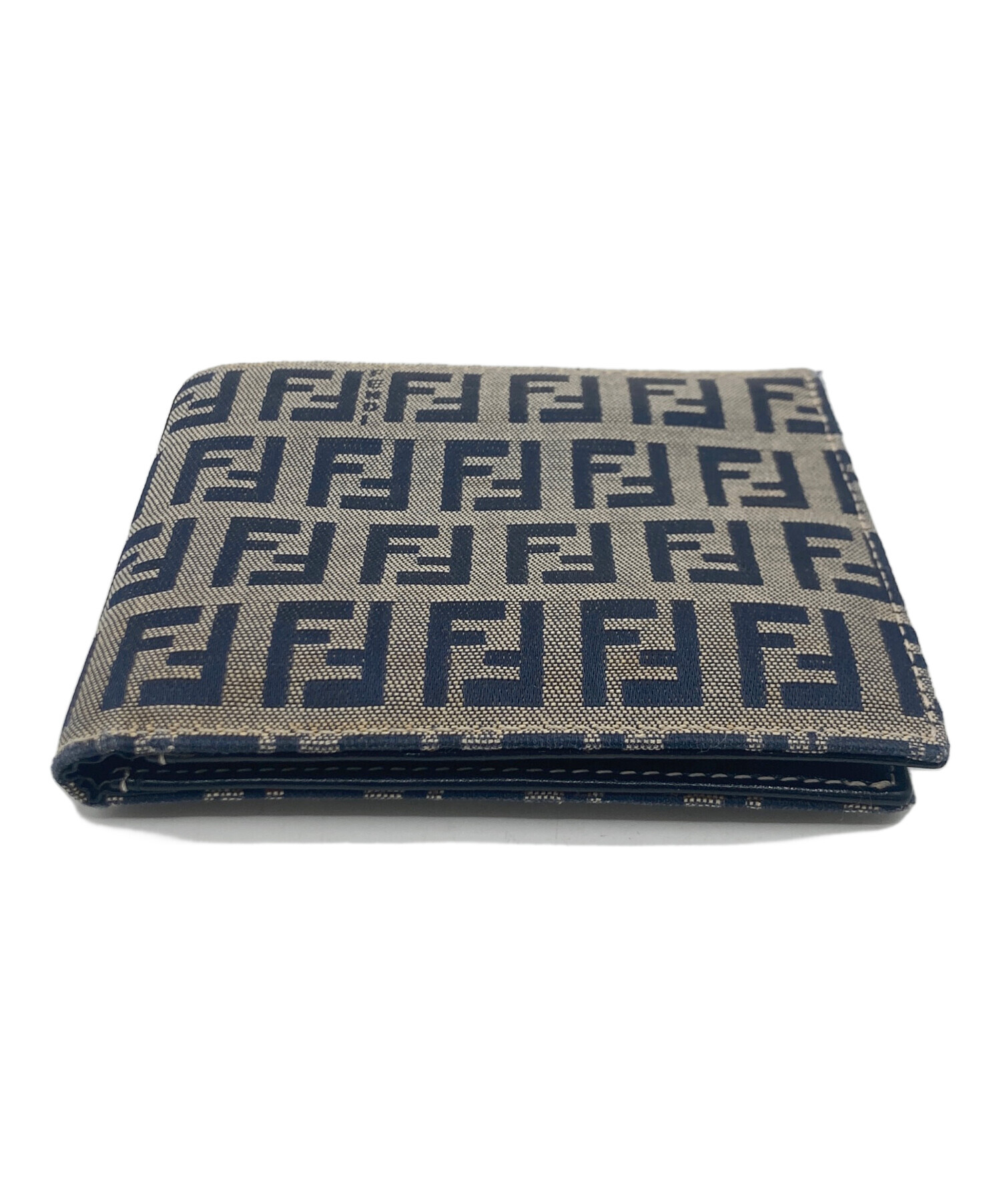 中古・古着通販】FENDI (フェンディ) FENDI ズッカ柄 2つ折り財布