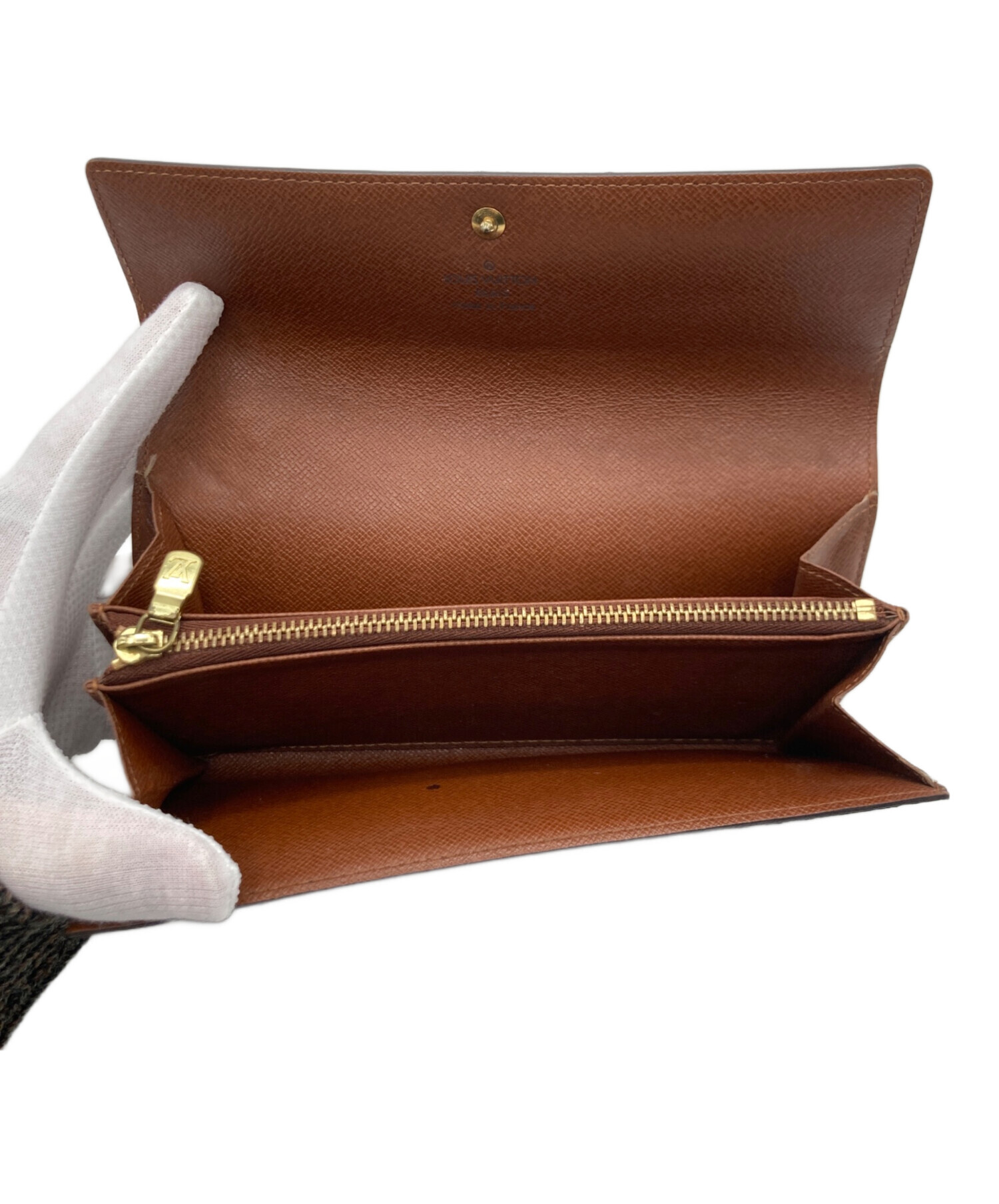 中古・古着通販】LOUIS VUITTON (ルイ ヴィトン) 長財布 ブラウン