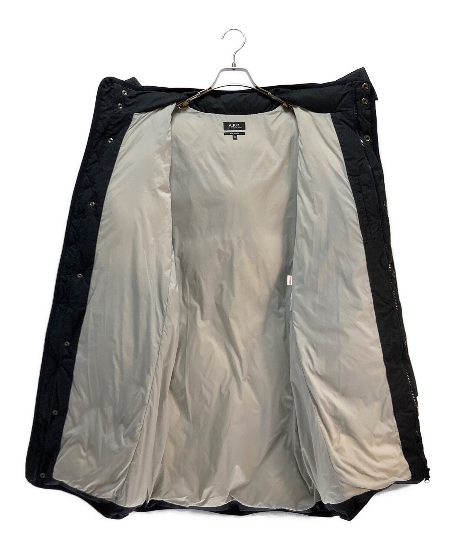 中古・古着通販】A.P.C. (アーペーセー) A.P.C. ダウンコート ブラック 