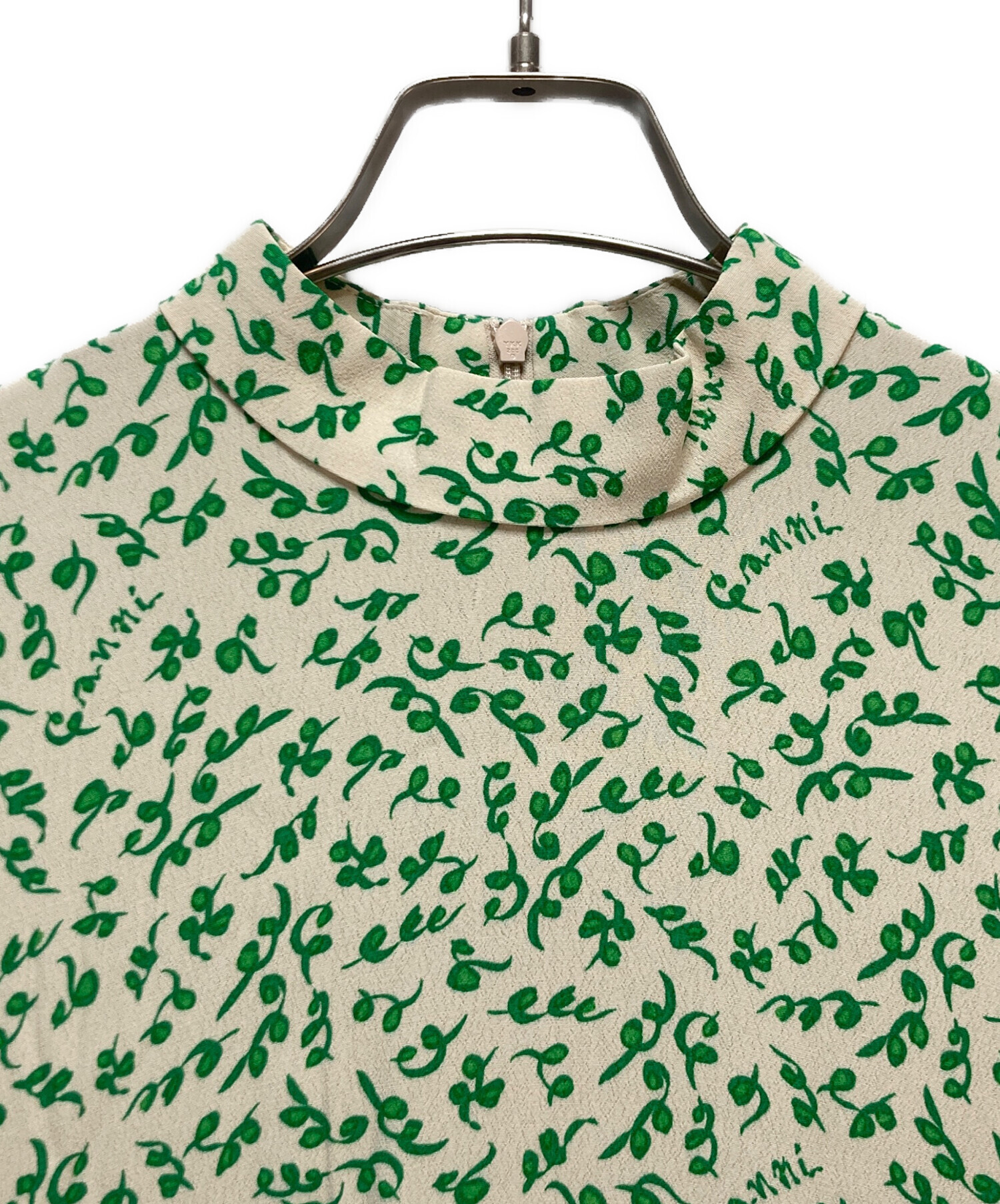 一度のみ使用　size 36 ganni ワンピース 一度のみ使用 size 36 ganni ワンピース - メルカリ