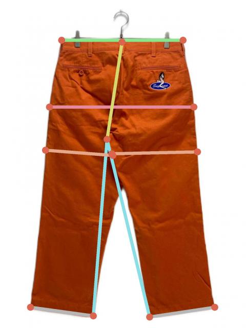 supreme pin up chinopants オレンジ　32 中古・古着通販】SUPREME (シュプリーム) SUPREME Chino Work Pant