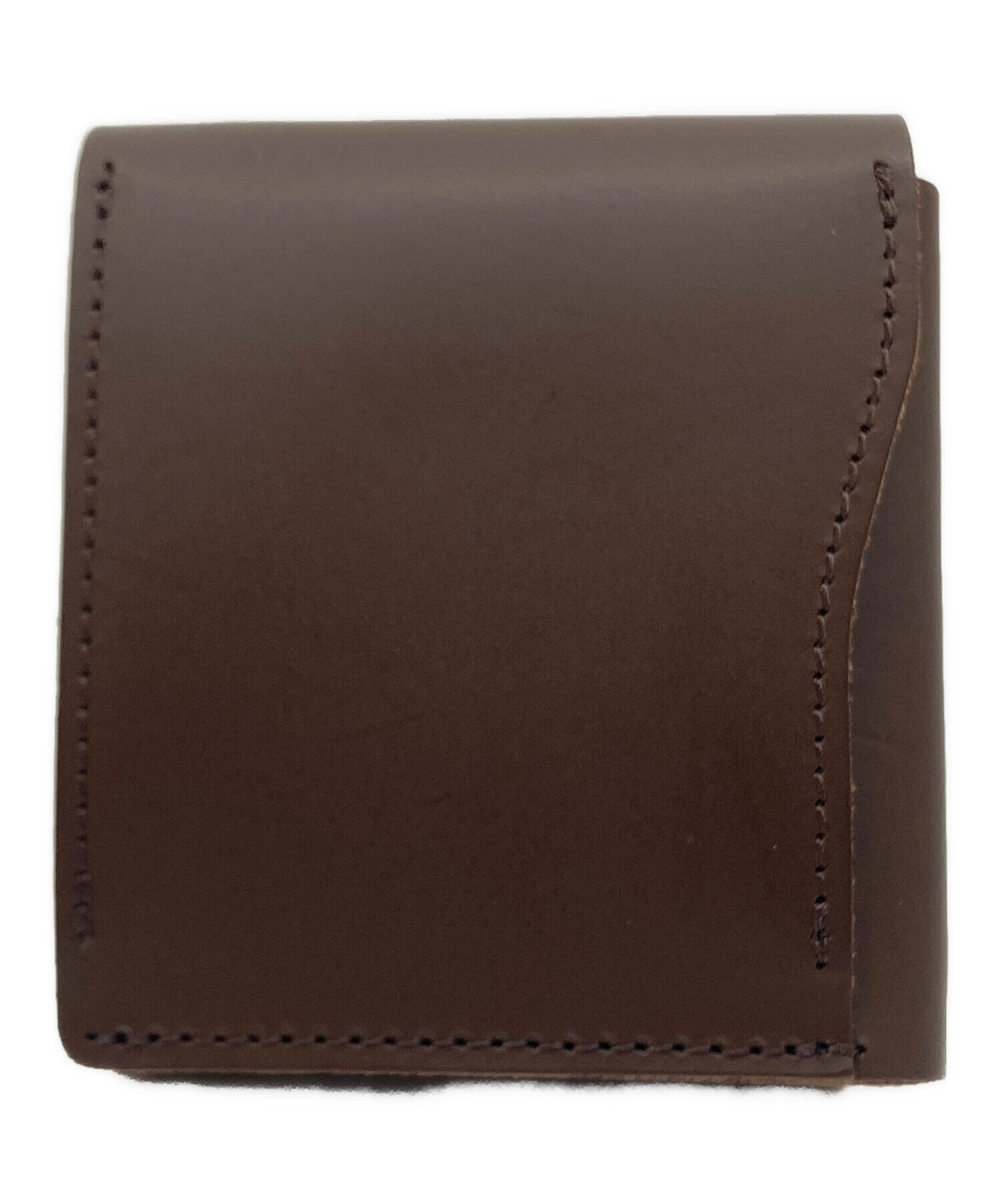【倉吉店】 中古 二つ折り財布 Jamale | ジャマレ　レザー グリーン 【124】 倉吉店】 Jamale｜ジャマレ 牛革レザーコンパクトミニ財布 二つ折り