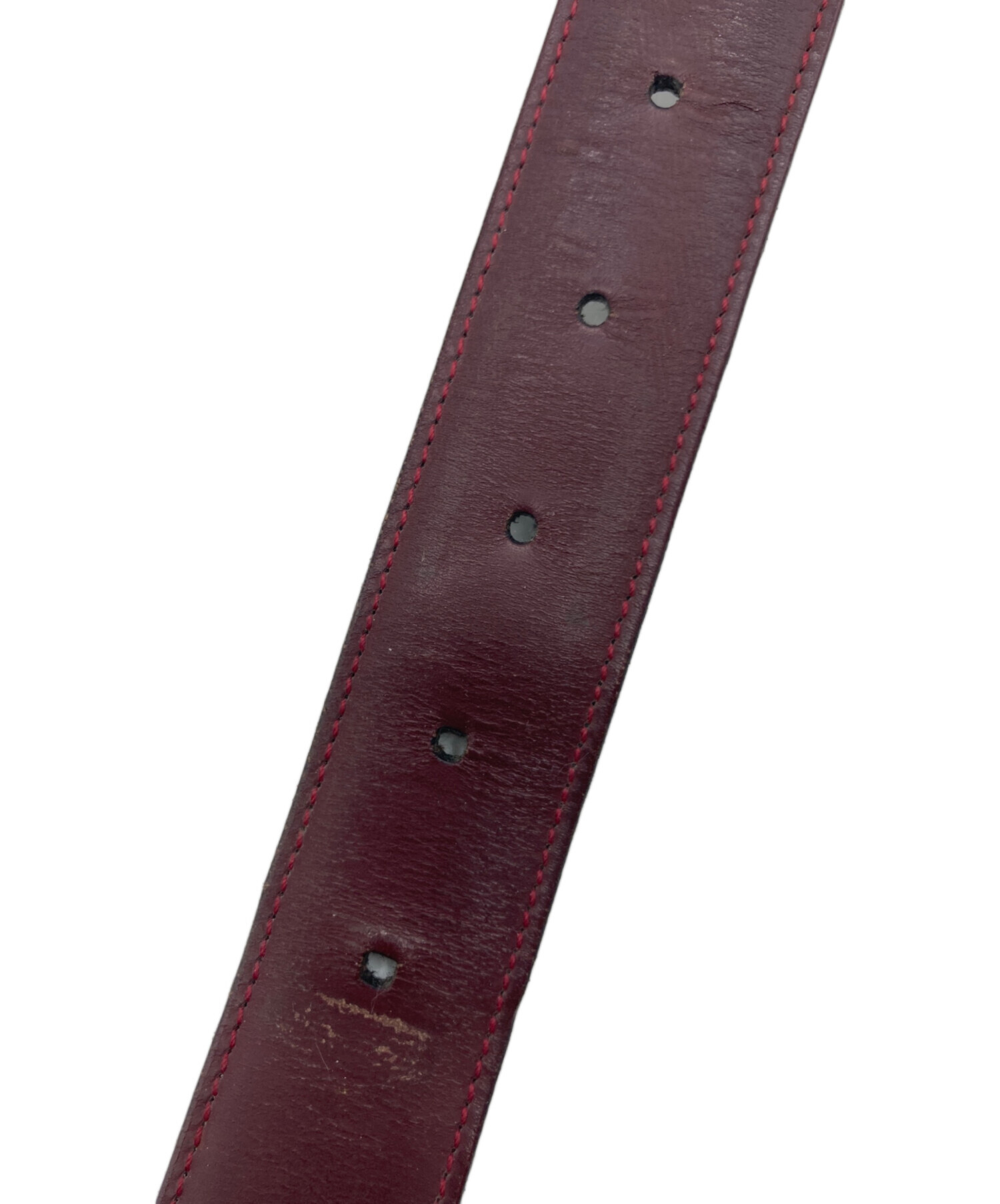 中古・古着通販】Cartier (カルティエ) Cartier ベルト ワインレッド