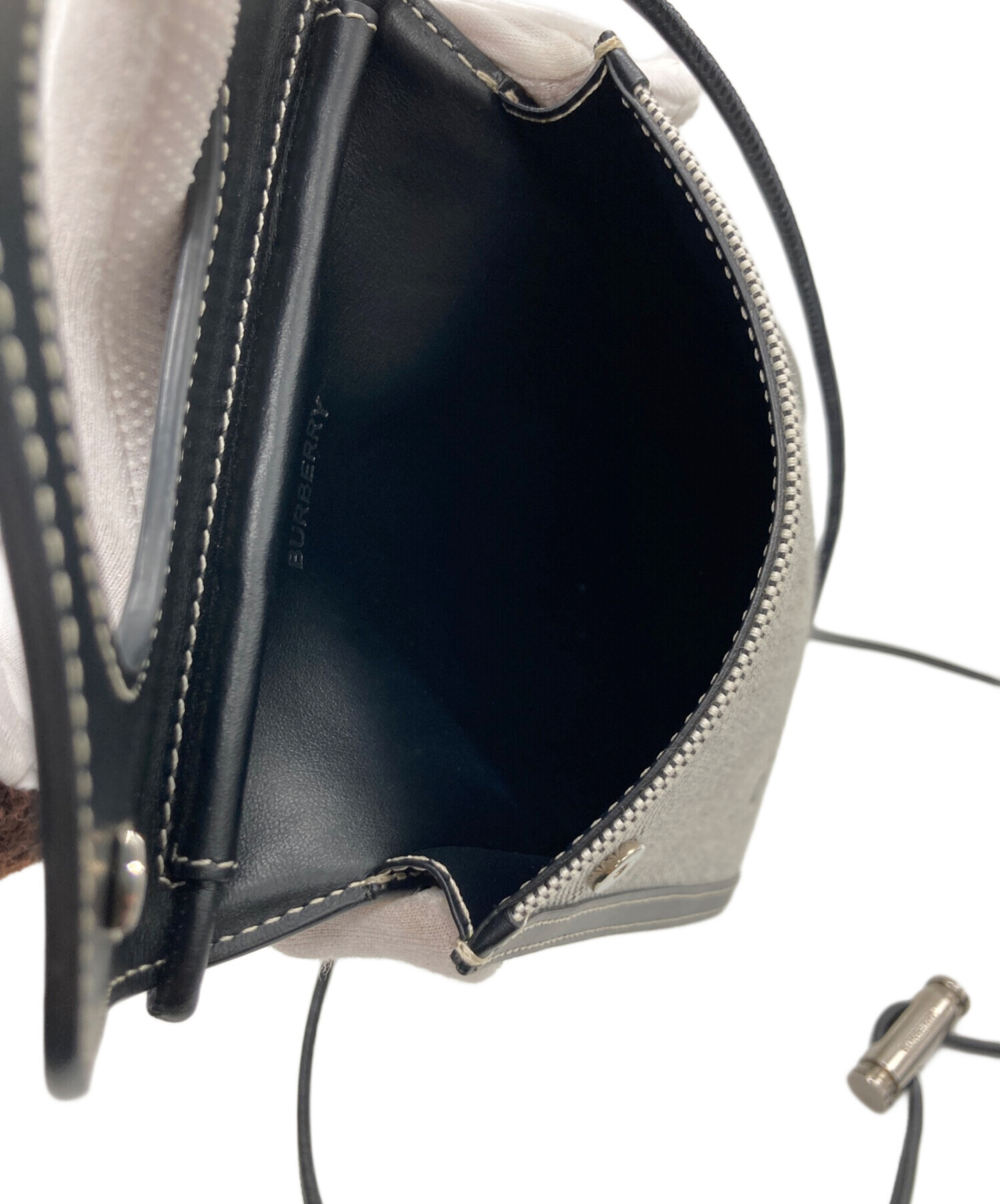 BURBERRY スマホショルダー 中古・古着通販】BURBERRY (バーバリー) スマホショルダー ブラウン