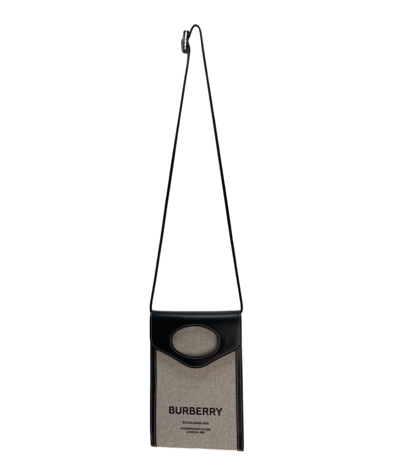 BURBERRY スマホショルダー 中古・古着通販】BURBERRY (バーバリー) スマホショルダーバッグ