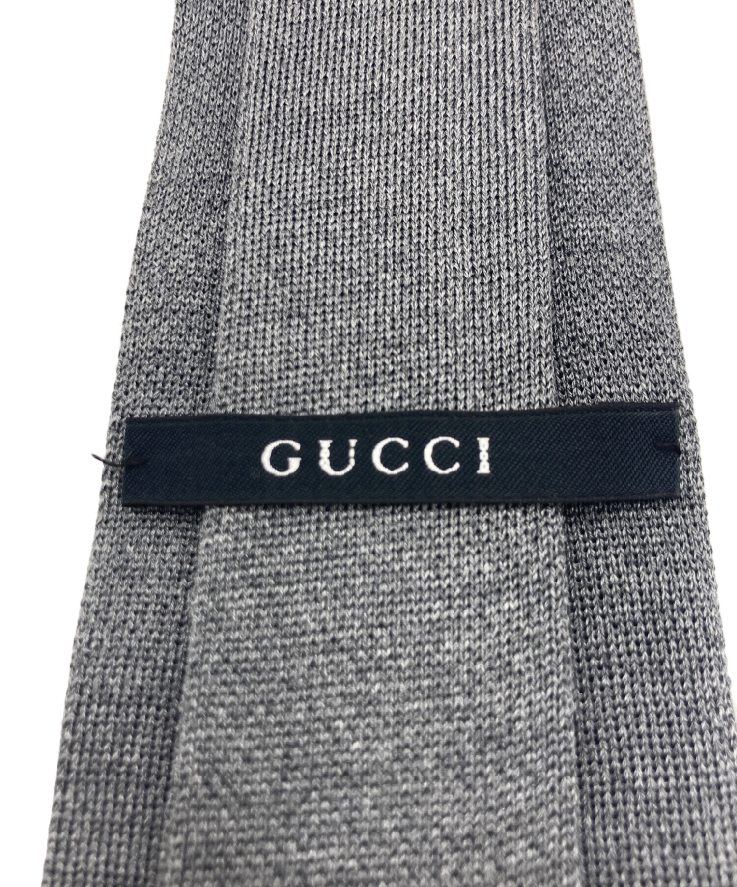 中古・古着通販】GUCCI (グッチ) GUCCI（グッチ）ネクタイ グレー