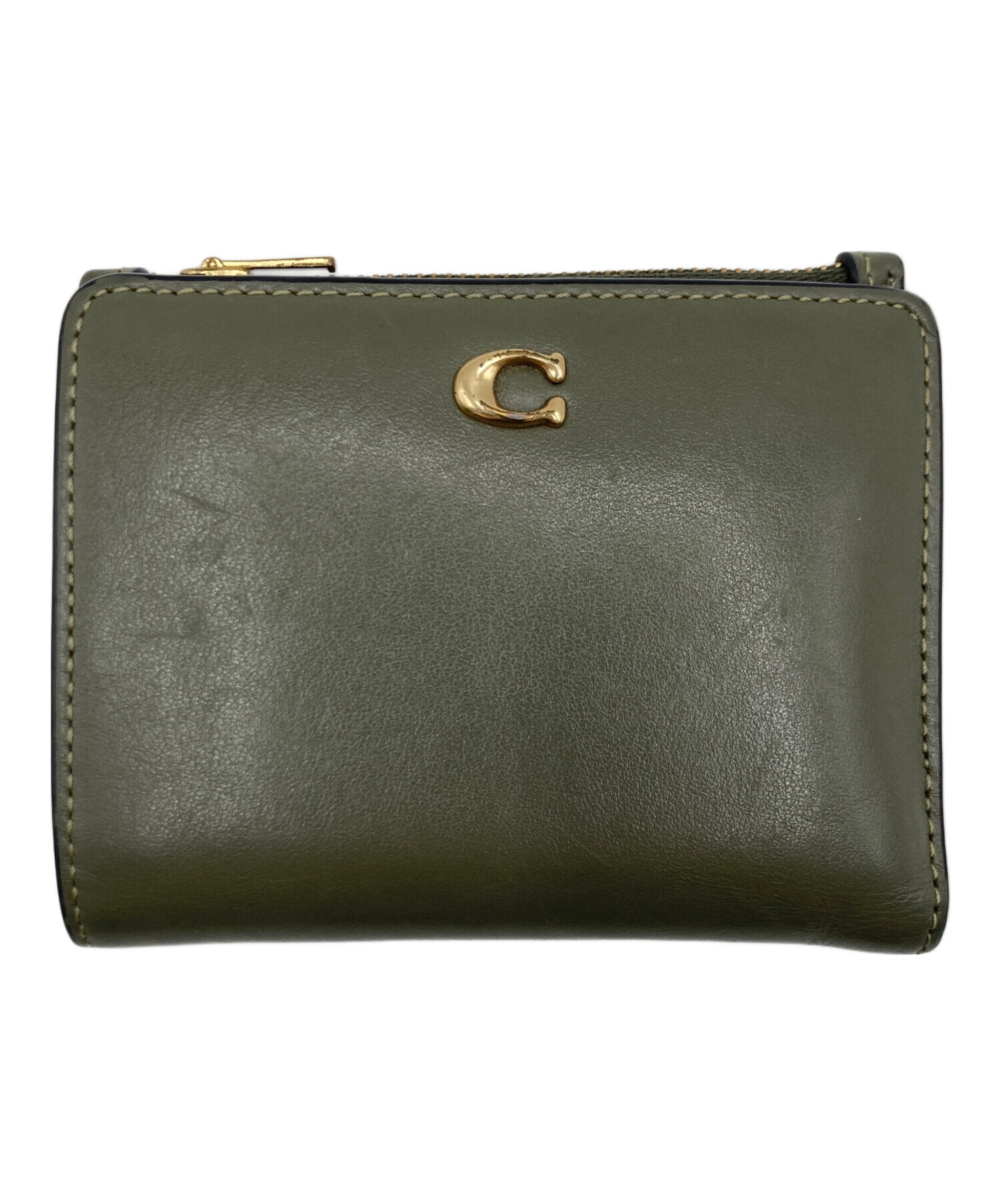 【残りわずか】COACH コーチ 財布 トレンドカラー オリーブ グリーン 残りわずか】COACH コーチ 財布 トレンドカラー オリーブ グリーン