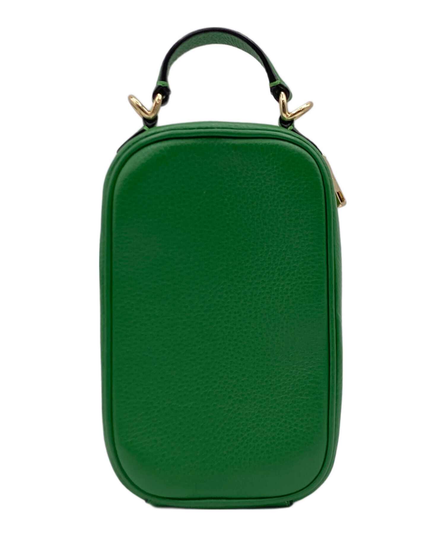 COACH ワンショルダー　グリーン　価格戻しますがお値引き交渉お待ちしてます♪ レア物 特別価格 COACH コーチ レザーハンドバッグ ミニボストン