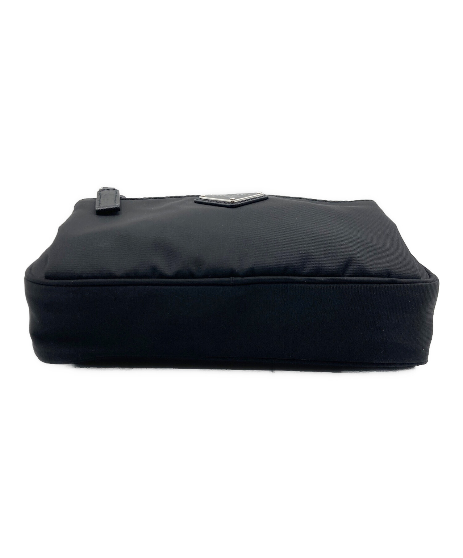 【販売本日中】PRADA ビジネスバッグ ショルダーベルト付き 中古・古着通販】PRADA (プラダ) PRADA Re-Nylon xサフィアーノレザー