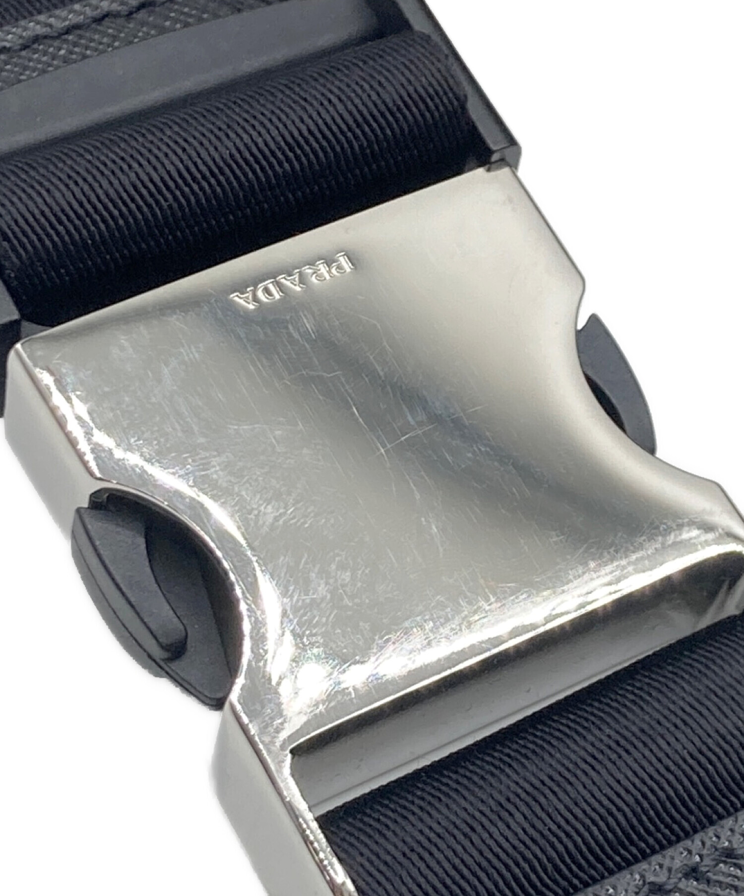 中古・古着通販】PRADA (プラダ) PRADA Re-Nylon xサフィアーノレザー