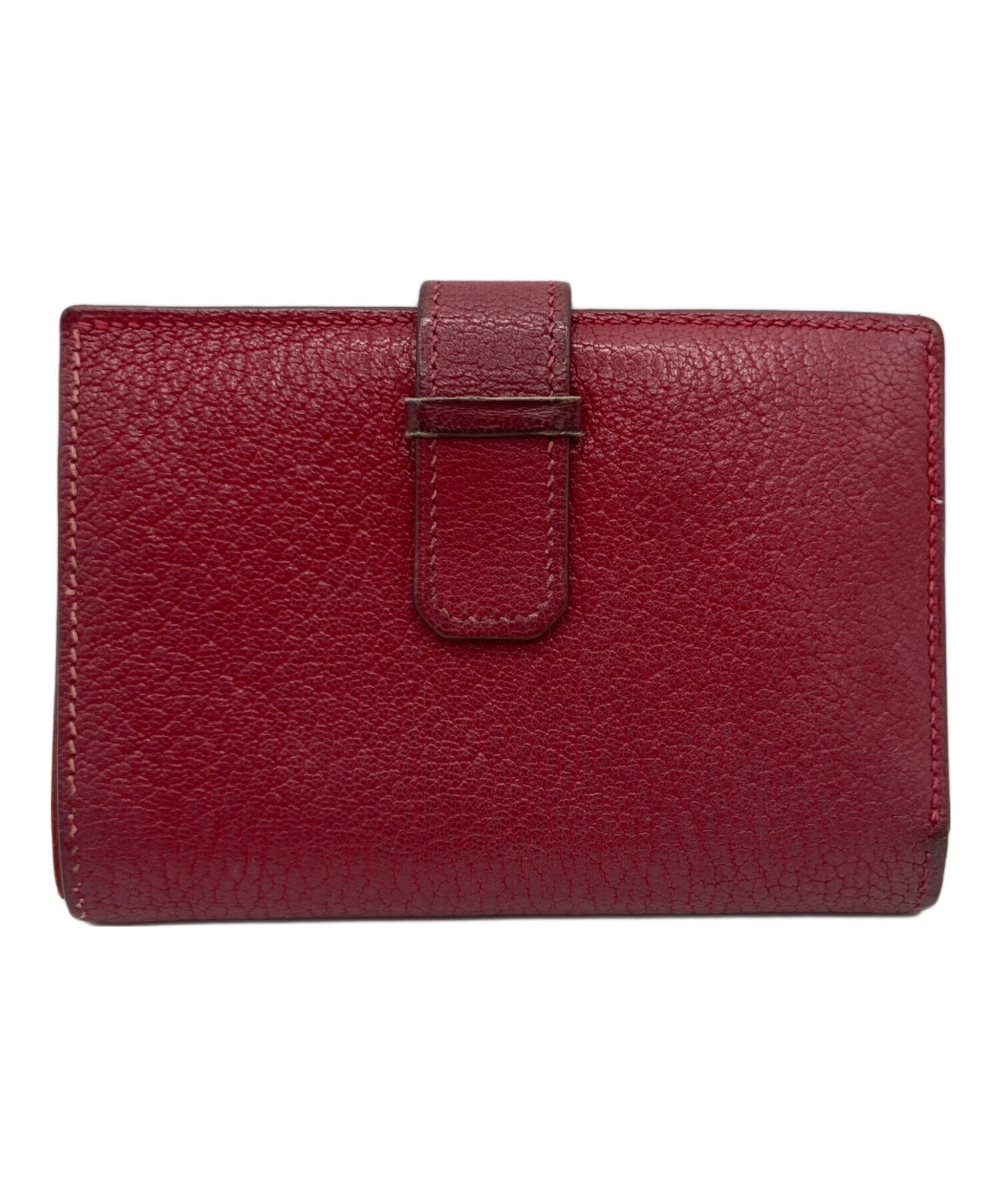 中古・古着通販】HERMES (エルメス) HERMES ベアンコンパクト レッド