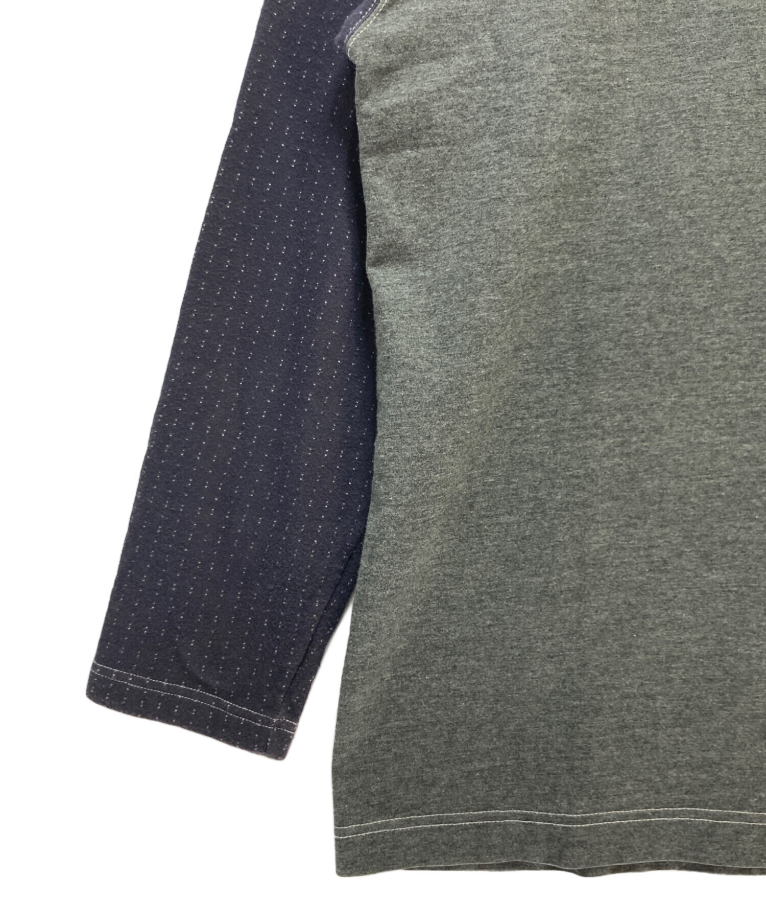 COMME des GARCONS HOMME 長袖カットソー グレー 中古・古着通販】COMME des GARCONS HOMME (コムデギャルソン オム