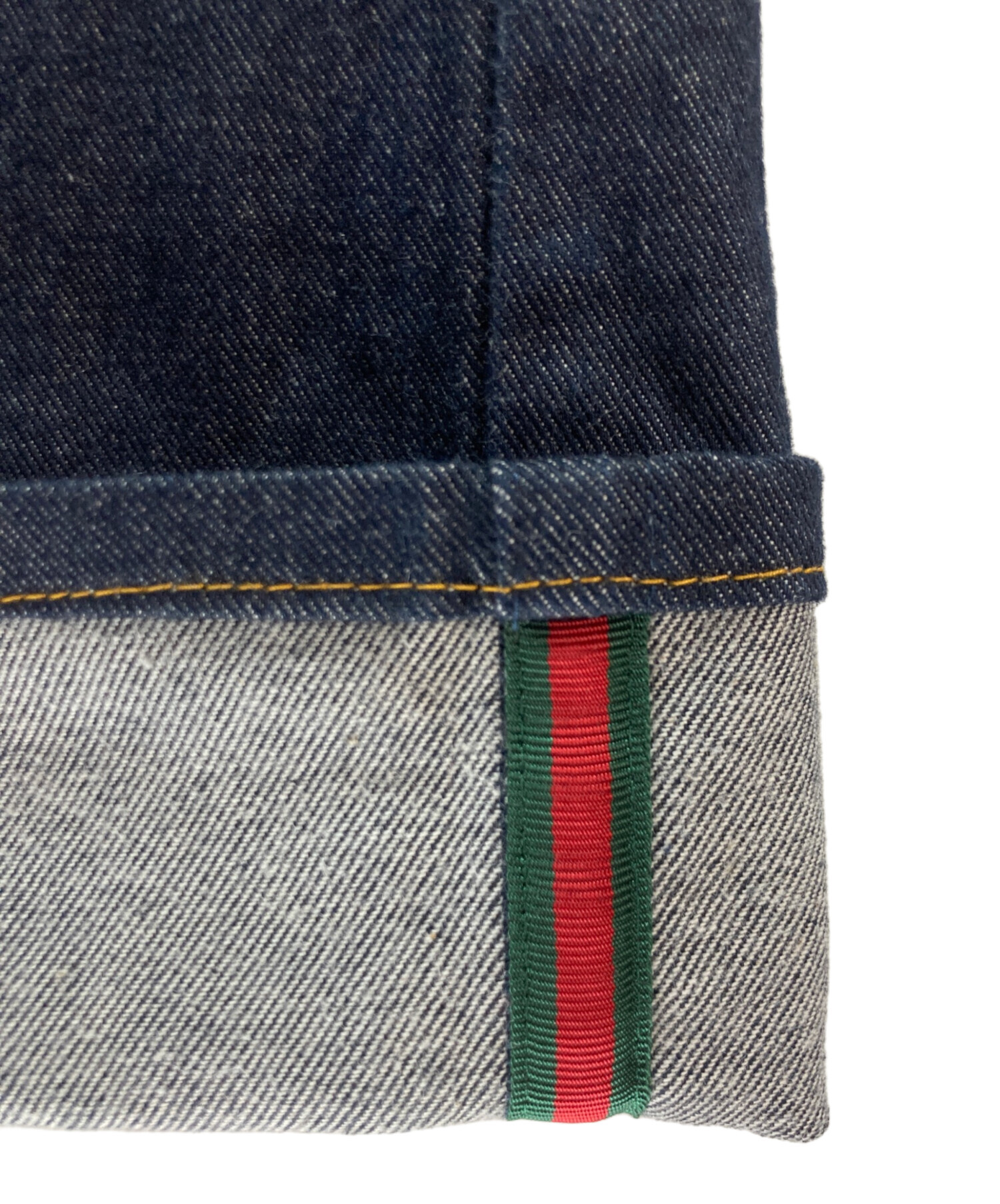 中古・古着通販】GUCCI (グッチ) GUCCI デニムパンツ ネイビー サイズ