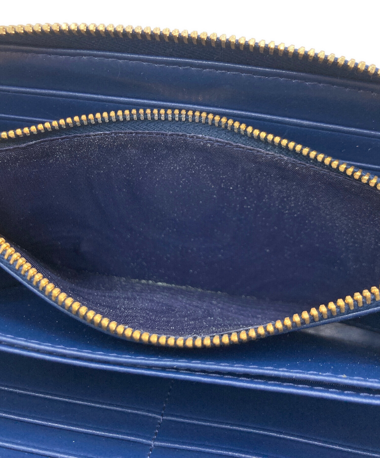 PRADA プラダ サフィアーノ レザー 長財布 ネイビー レディース プラダ PRADA 財布 レディース メンズ ラウンドファスナー 長財布 新品