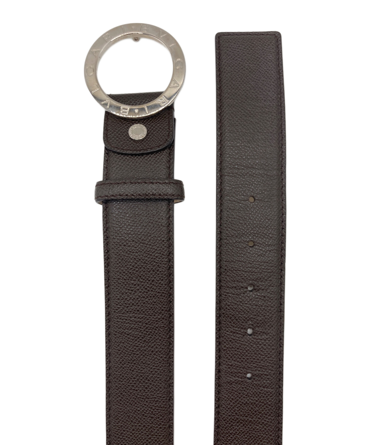 中古・古着通販】BVLGARI (ブルガリ) BVLGARI レザーベルト ブラウン