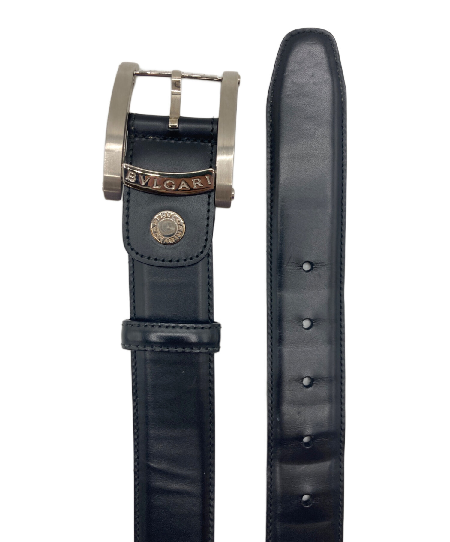 中古・古着通販】BVLGARI (ブルガリ) BVLGARI ベルト ブラック 