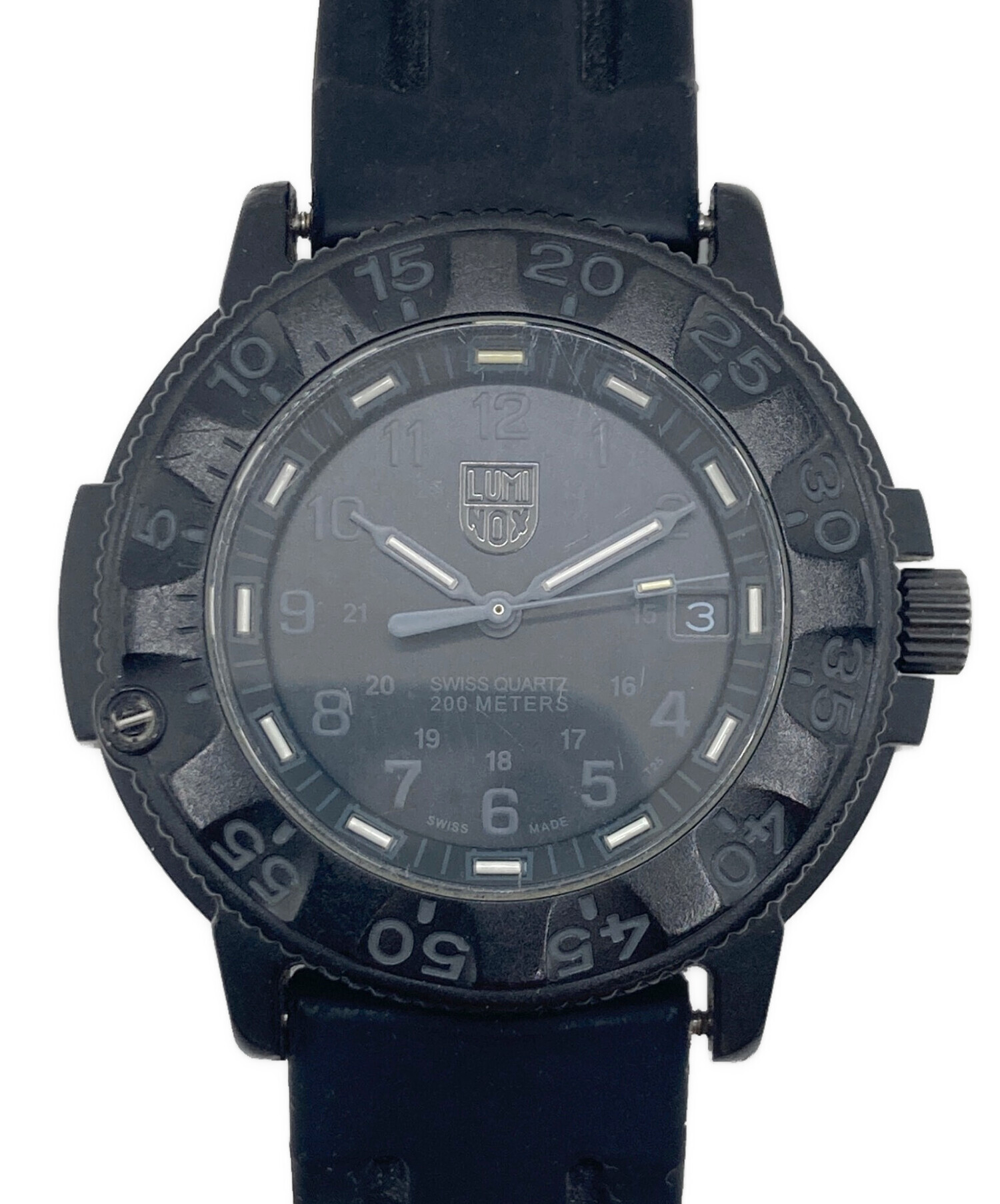 中古・古着通販】LUMINOX (ルミノックス) LUMINOX 腕時計 ブラック
