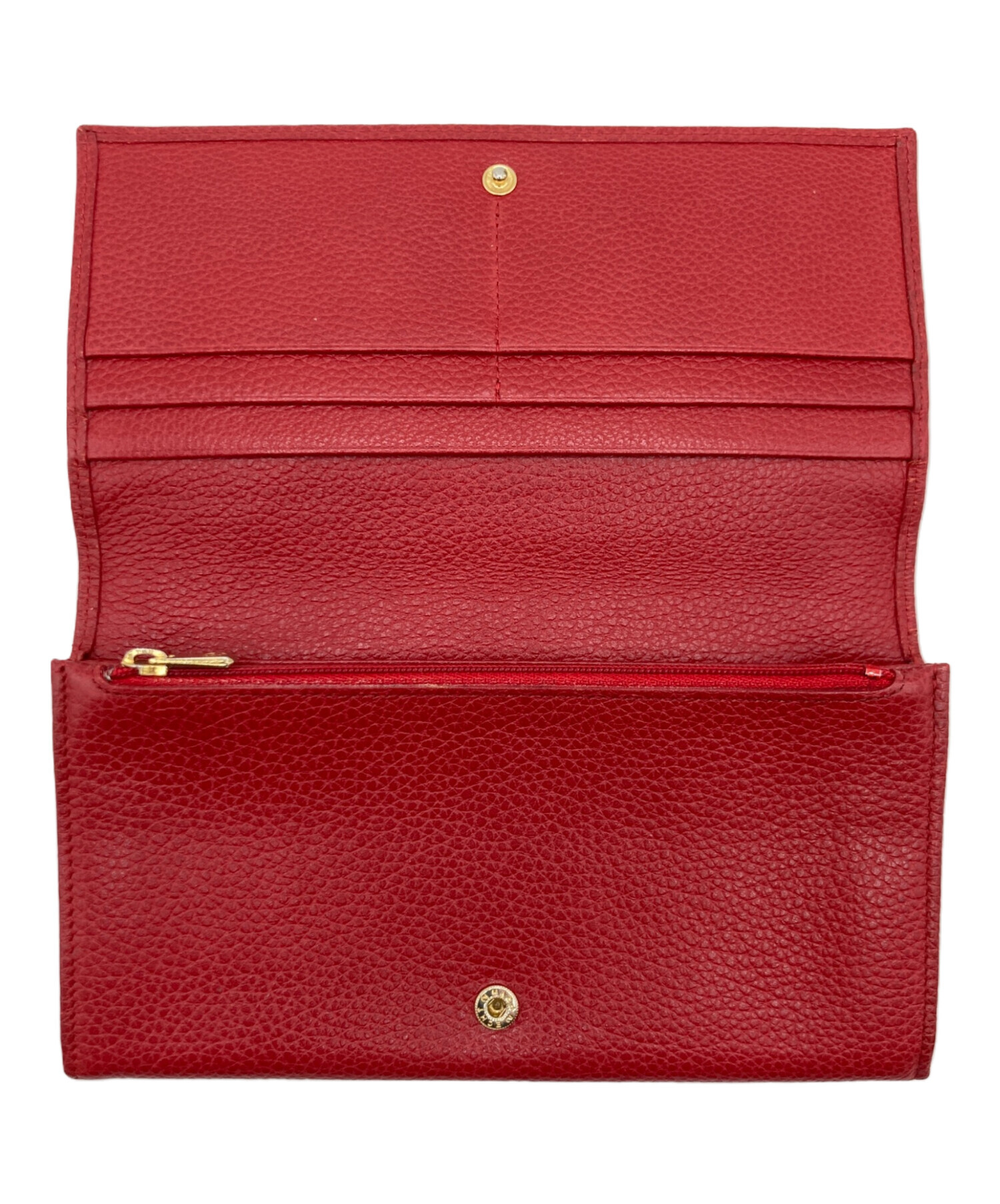 【新品未使用】Longchamp ロンシャン 二つ折り財布 LONGCHAMP（ロンシャン） LONGCHAMP 2つ折り長財布(小銭入れ付き) LE