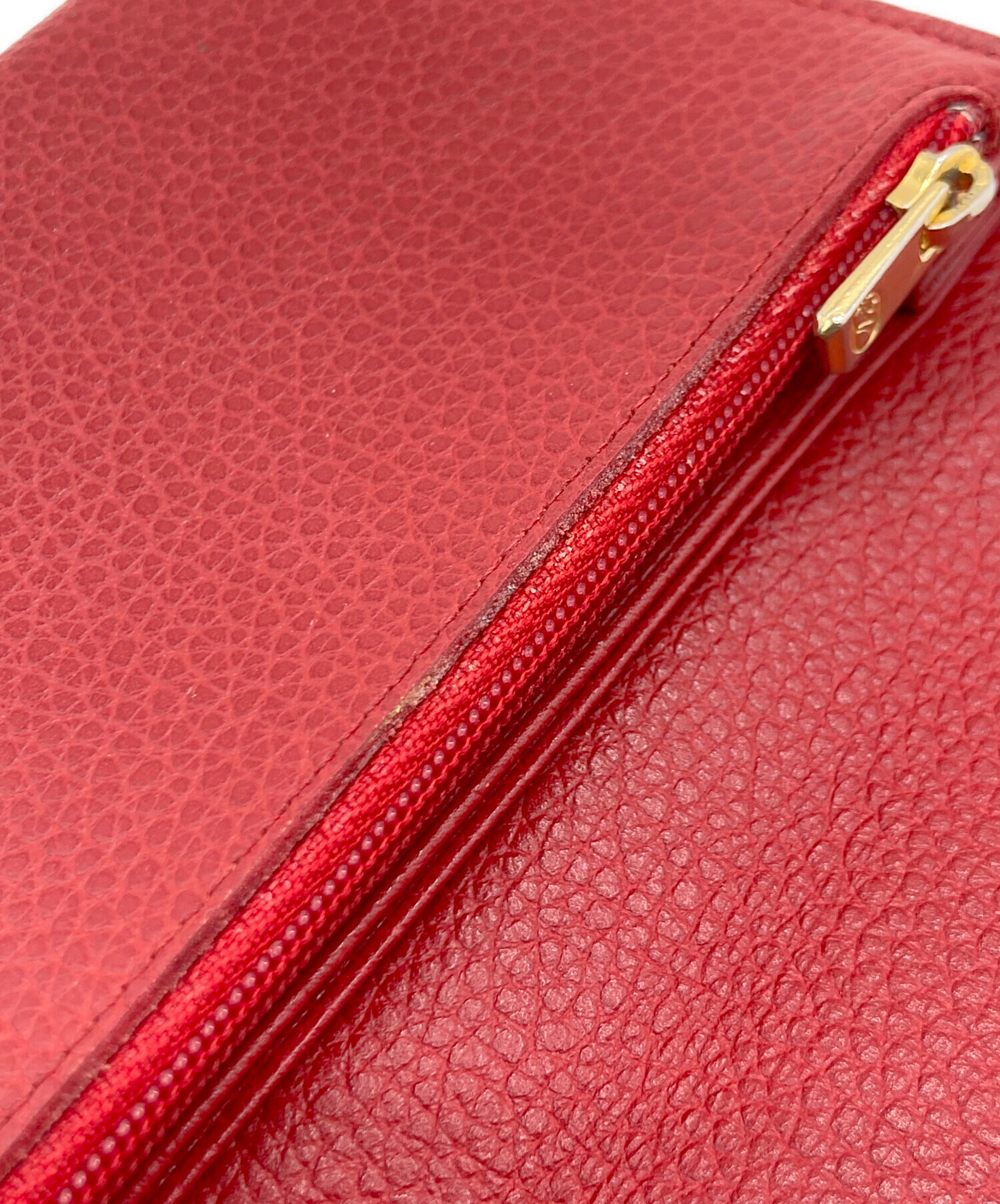 中古・古着通販】LONGCHAMP (ロンシャン) LONGCHAMP 二つ折り 長財布