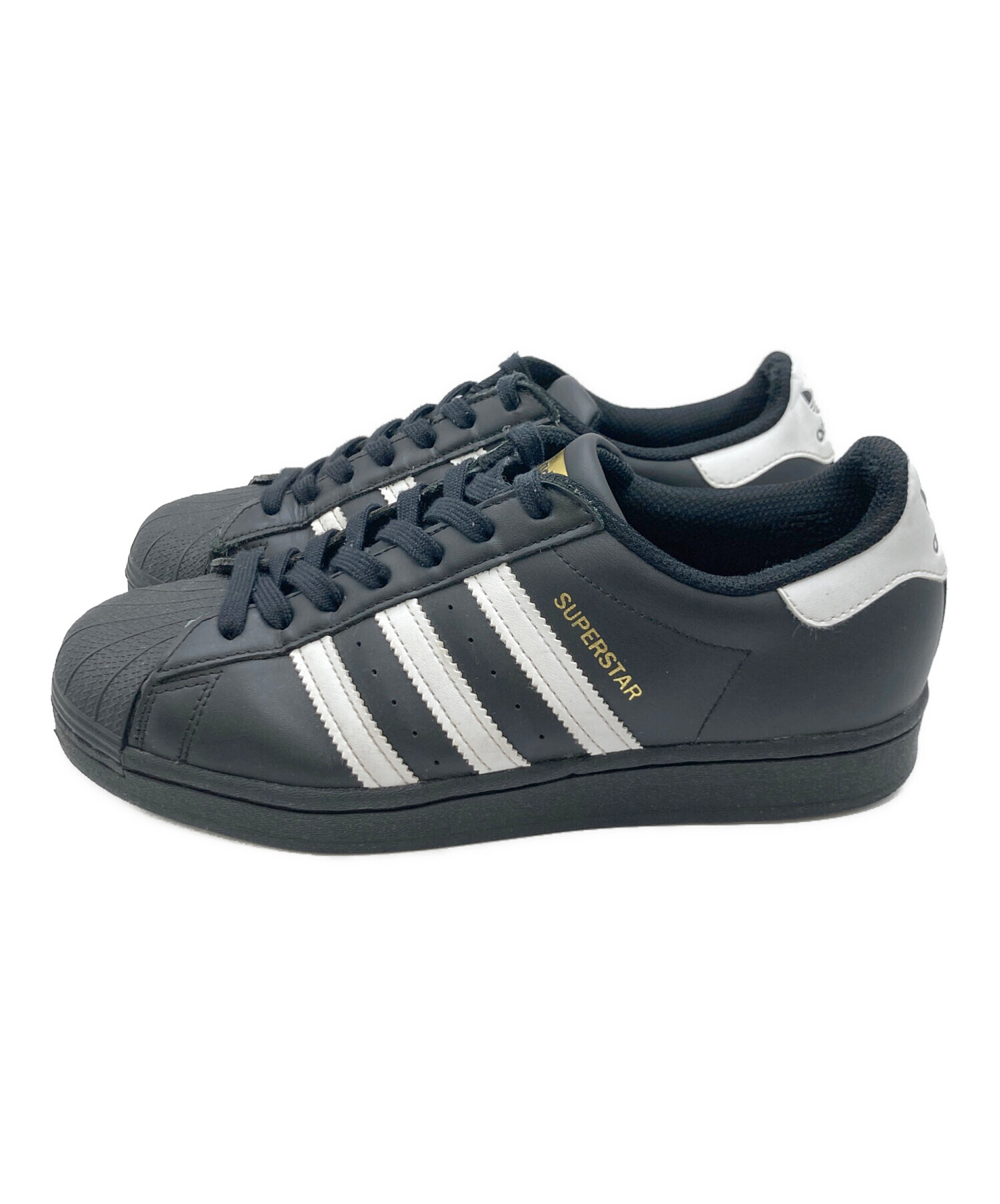 中古・古着通販】adidas (アディダス) SUPER STAR ブラック サイズ 