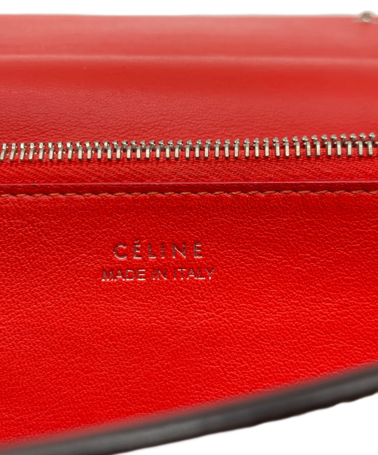 セリーヌ ヴィンテージ  財布 赤 かわいい 楽天市場】CELINE(セリーヌ) ミディアムストラップウォレット 二つ折り