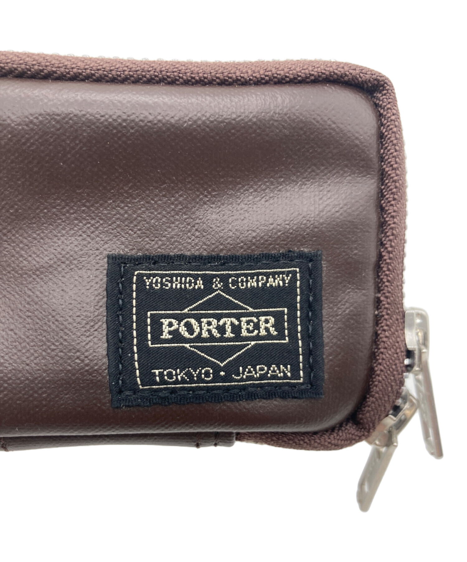 (未使用品)PORTER 　ポーター　 6連 キーケース 中古・古着通販】PORTER (ポーター) 6連キーケース ブラウン｜ブランド