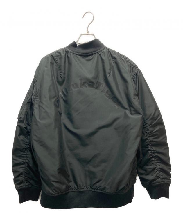 【OnitsukaTiger】オニツカタイガー 中綿 ジャケット ブラック M OnitsukaTiger】オニツカタイガー 中綿 ジャケット ブラック M PADDED