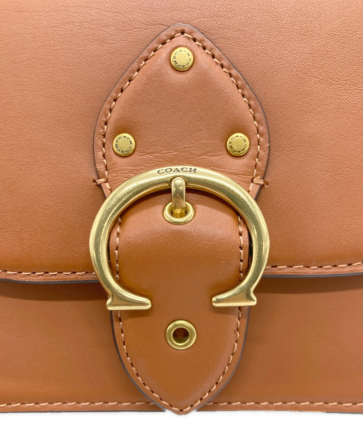 中古・古着通販】COACH (コーチ) COACH ショルダーバッグ ブラウン 中古・古着通販】COACH (コーチ) COACH ショルダーバッグ ブラウン