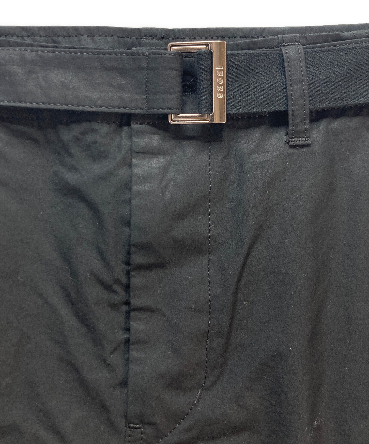 中古・古着通販】sacai (サカイ) sacai カーゴパンツ ブラック サイズ 