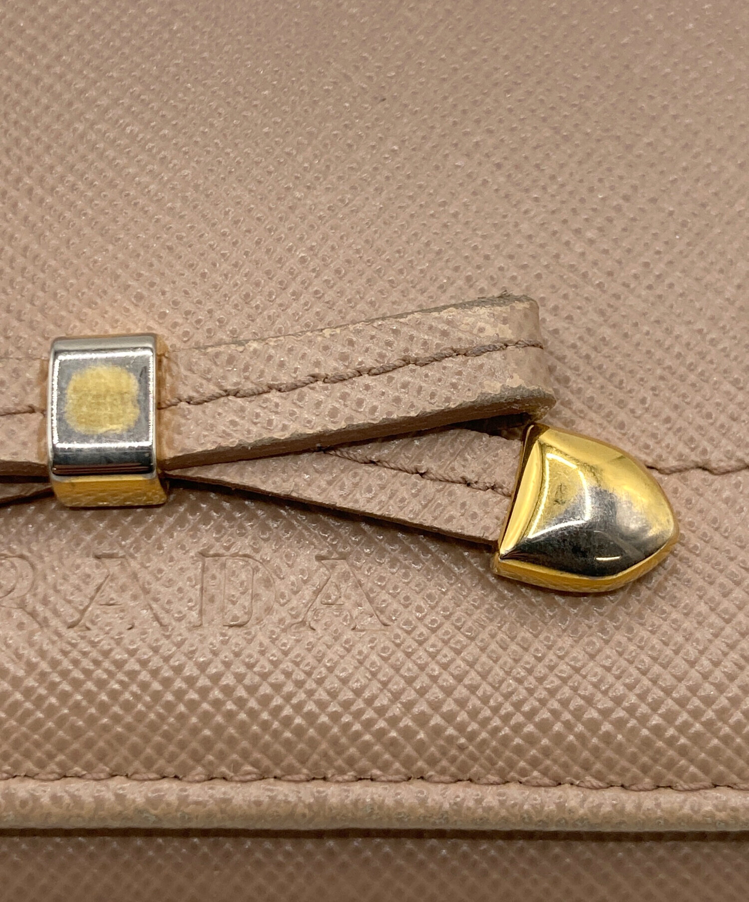 中古・古着通販】PRADA (プラダ) PRADA（プラダ）長財布 ベージュ 