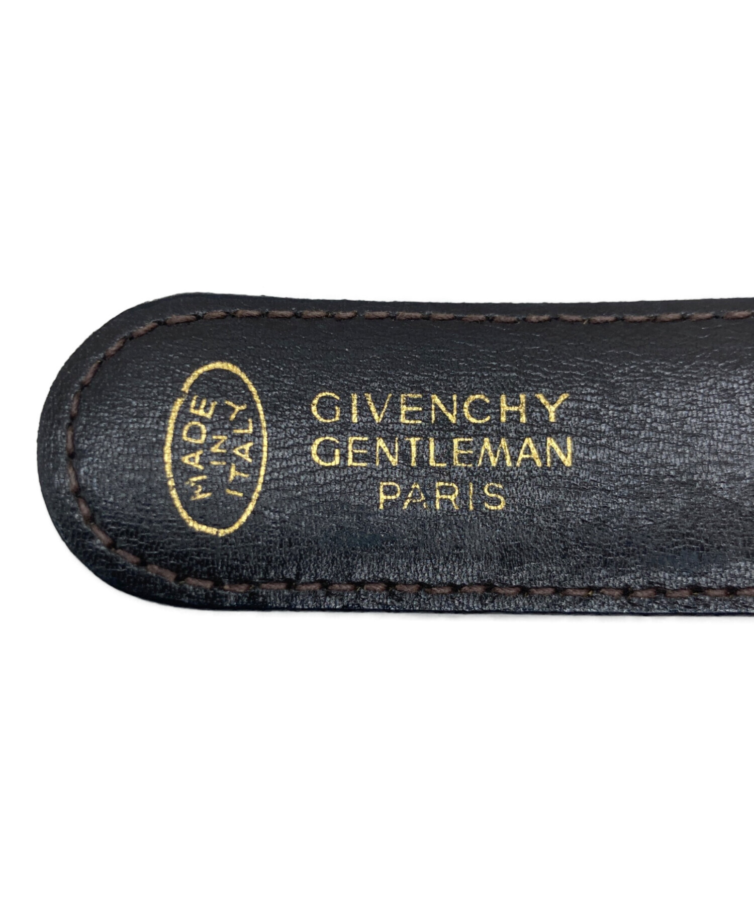 中古・古着通販】GIVENCHY (ジバンシィ) レザーベルト ブラック