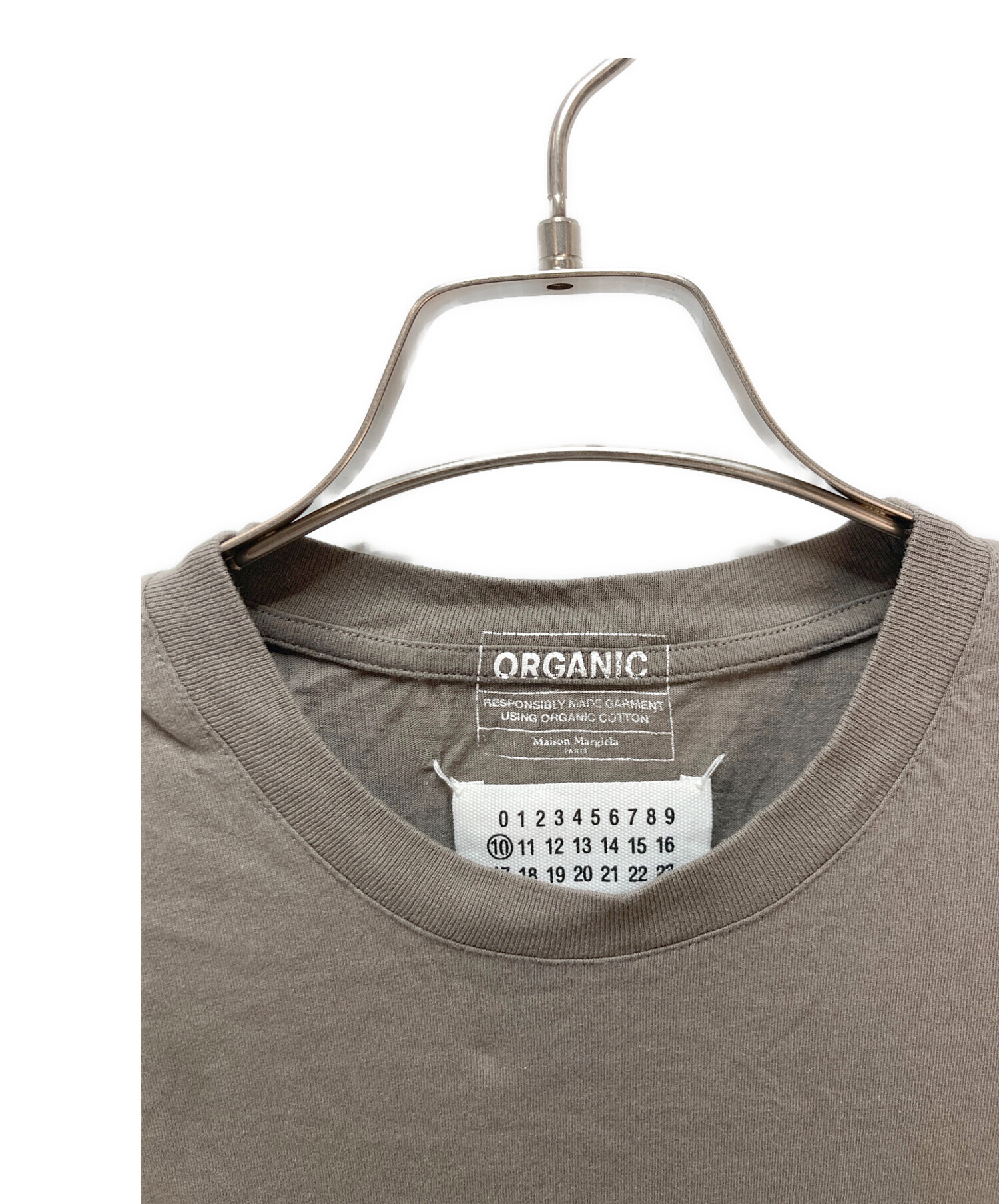 Maison Martin Margiela 半袖カットソー グレー 48 中古・古着通販】Maison Margiela (メゾンマルジェラ) 半袖Tシャツ