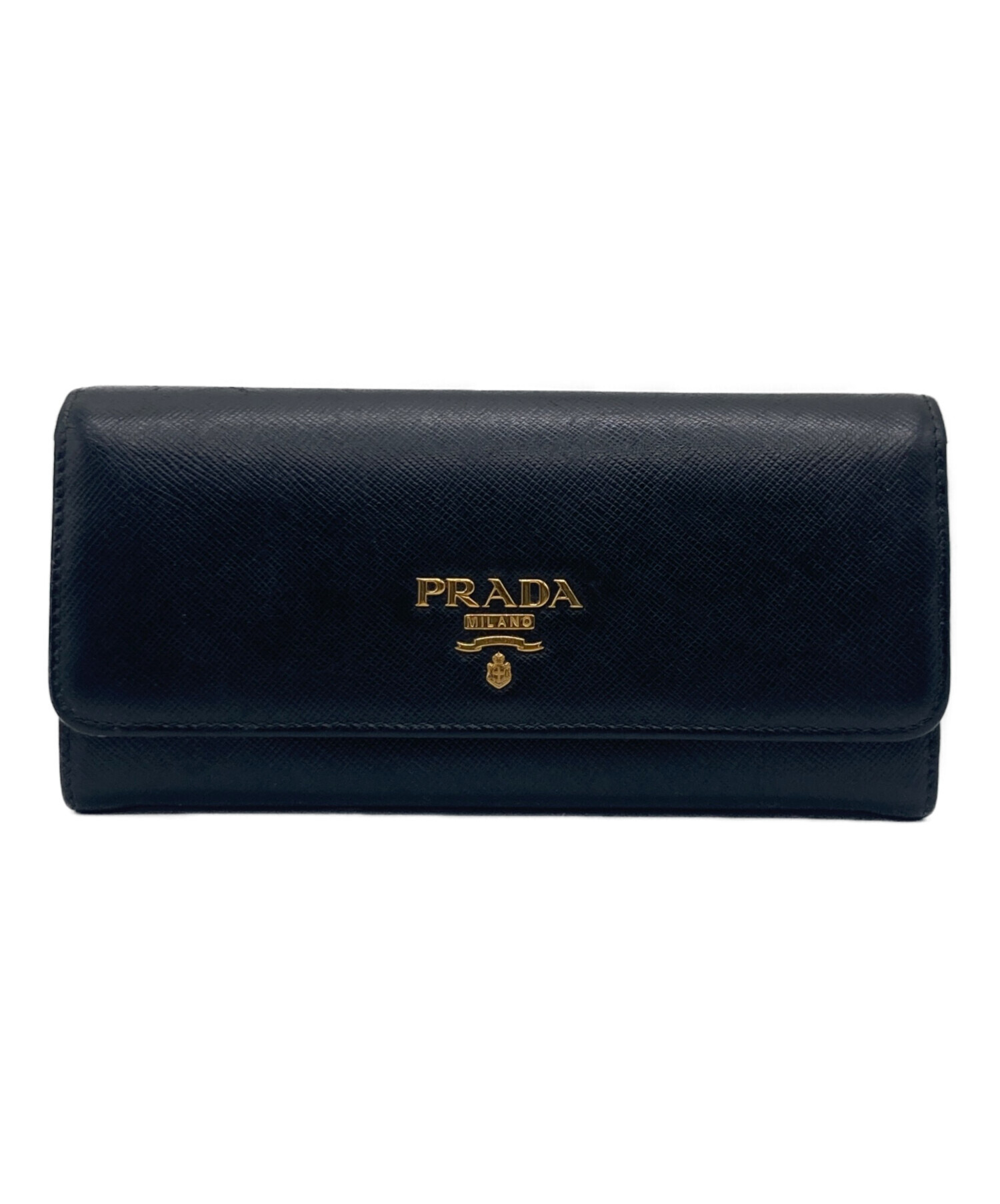 中古・古着通販】PRADA (プラダ) サフィアーノ マルチカラー 長財布 