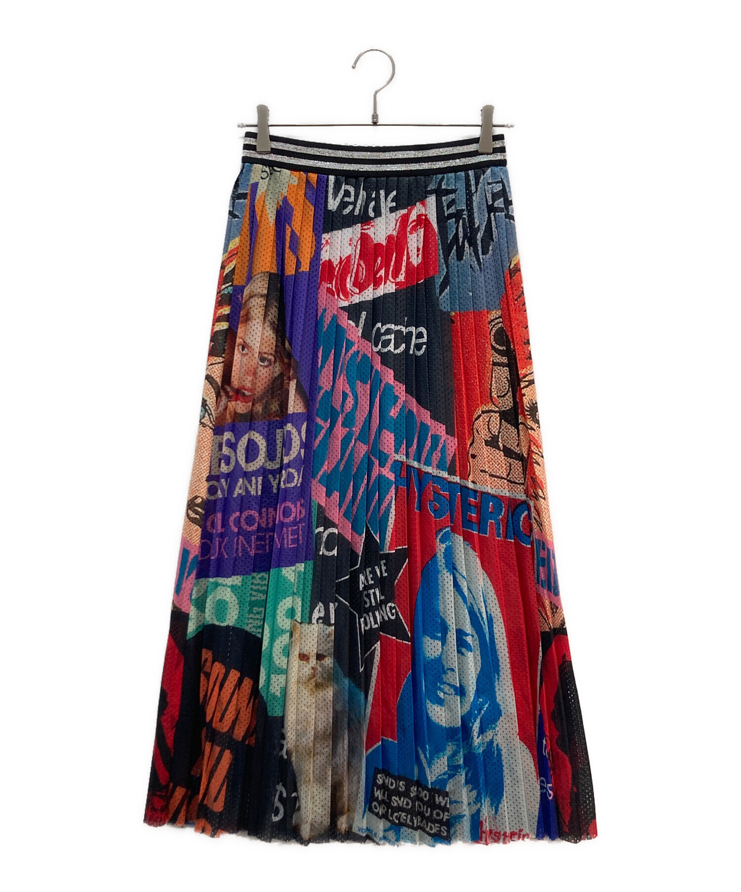 ヒステリックグラマー SCRATCH FEVER メッシュスカート 中古・古着通販】Hysteric Glamour (ヒステリックグラマー) 総柄
